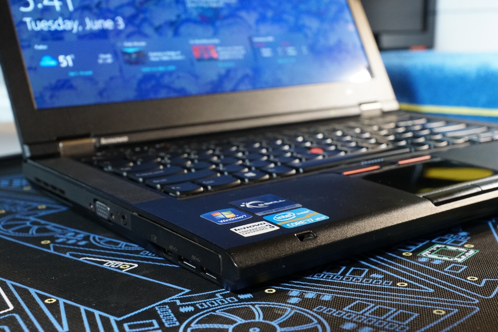 Lenovo ThinkPad T430 i7-3740QM 2.7GHz 16GB 512GB + 256GB SSD 1vyrain Win 10