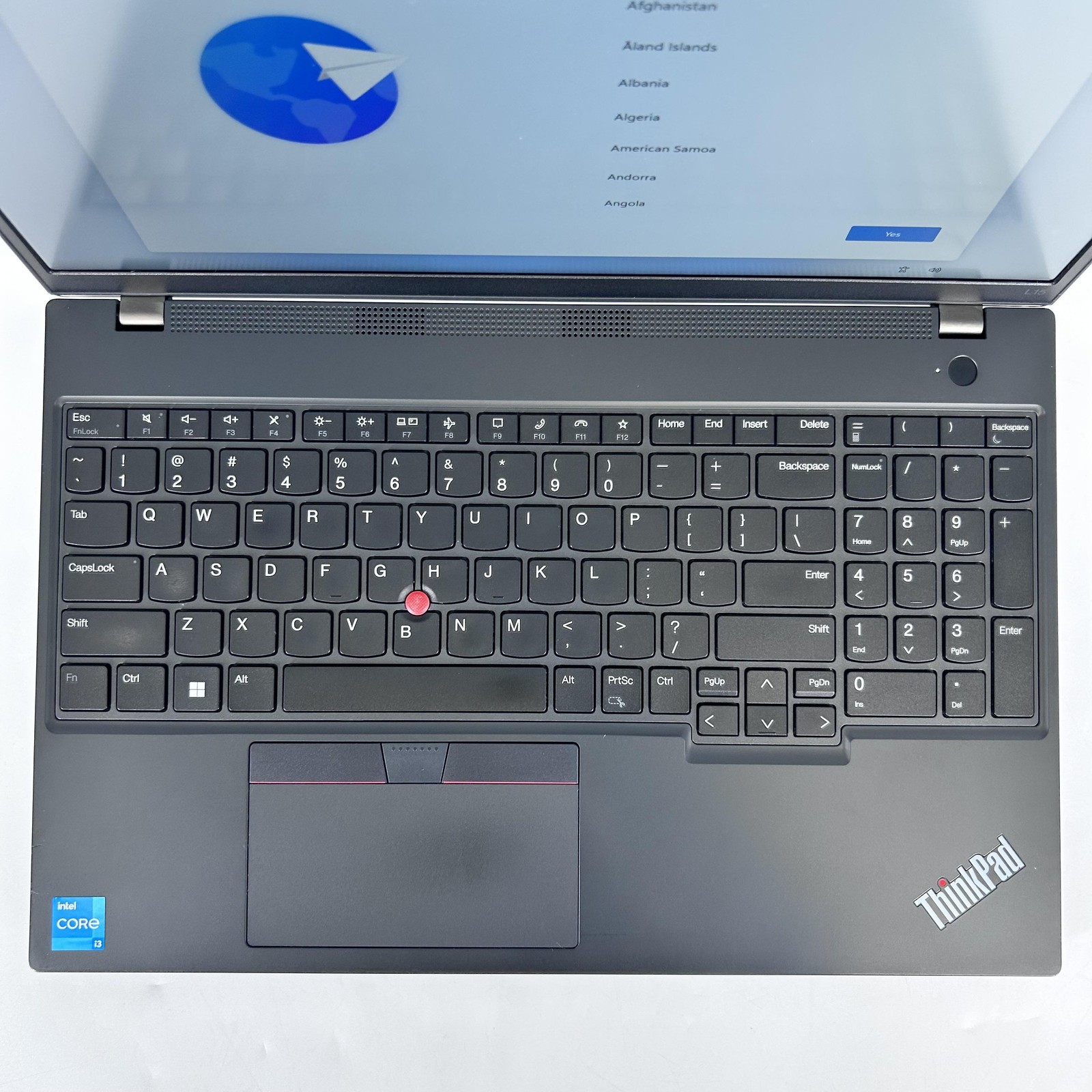 Lenovo ThinkPad L15 Gen 4 FHD 1.2 GHz i3-1315U 32GB 1TB SSD Good WHITE SPOTS