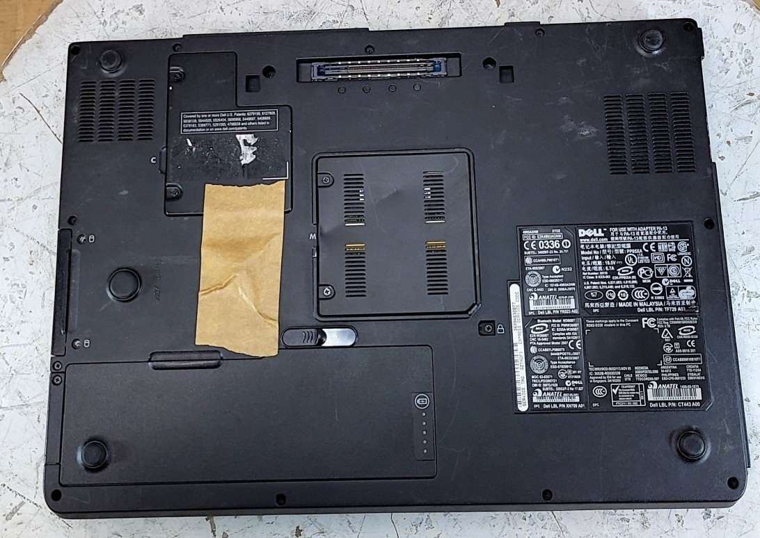 DELL PRECISION M6300 Laptop Intel CORE2 DUO T7700 4GB 500GB SEE NOTES
