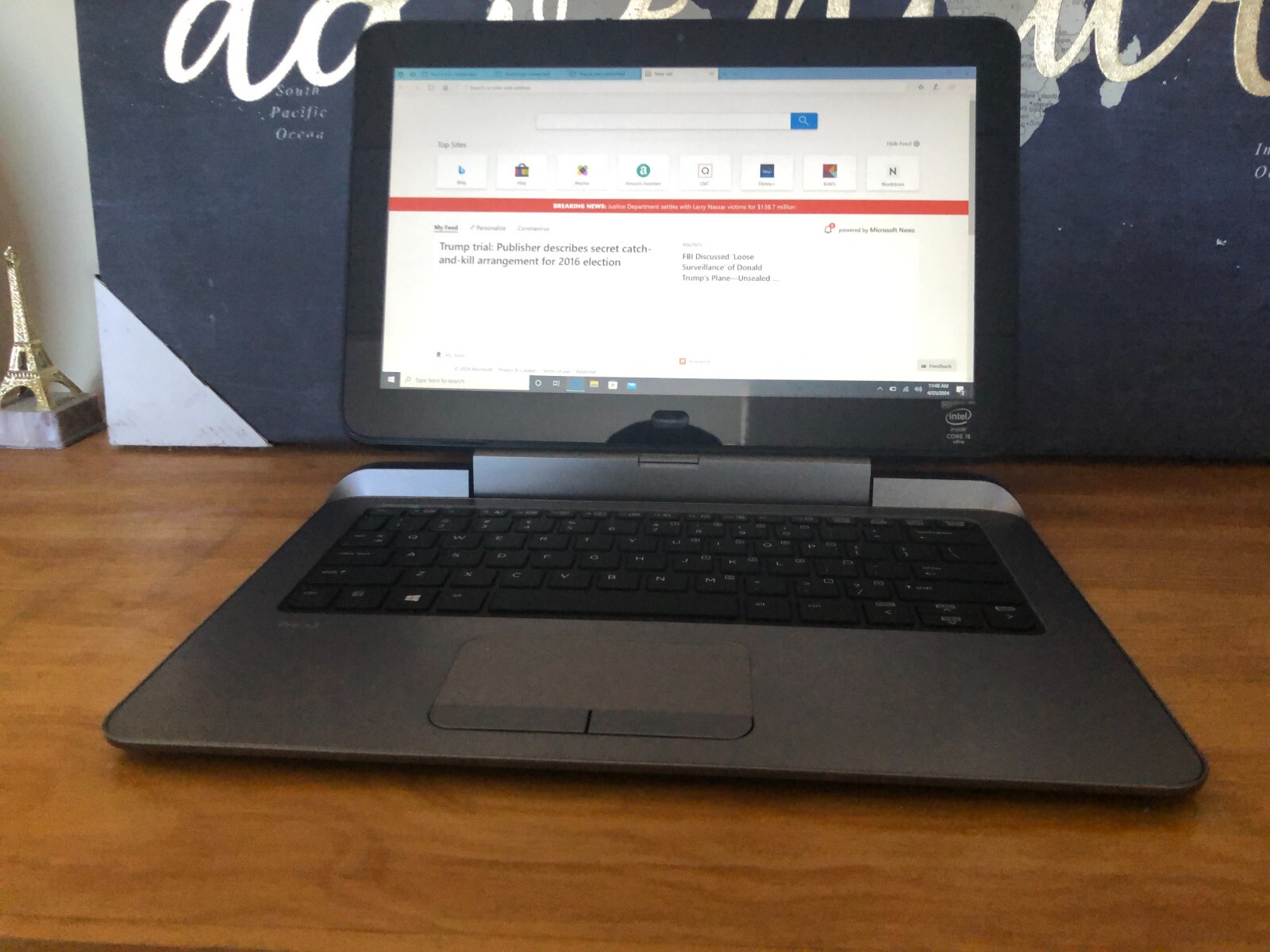 HP PRO X2 INTEL CORE I5 -4302Y CPU 1.6 GHZ 8 GB RAM 512 SSD WIN 10