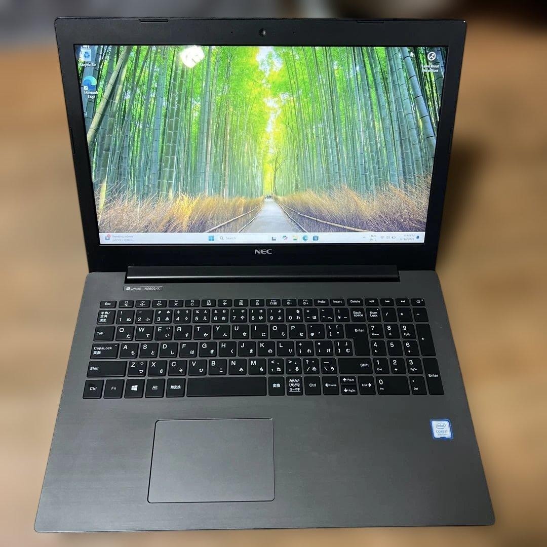 NEC LAVIE Note Standard NS600/K i7-8550U SSD 500GB 8GB 15.6″ HD Win 11 DVD