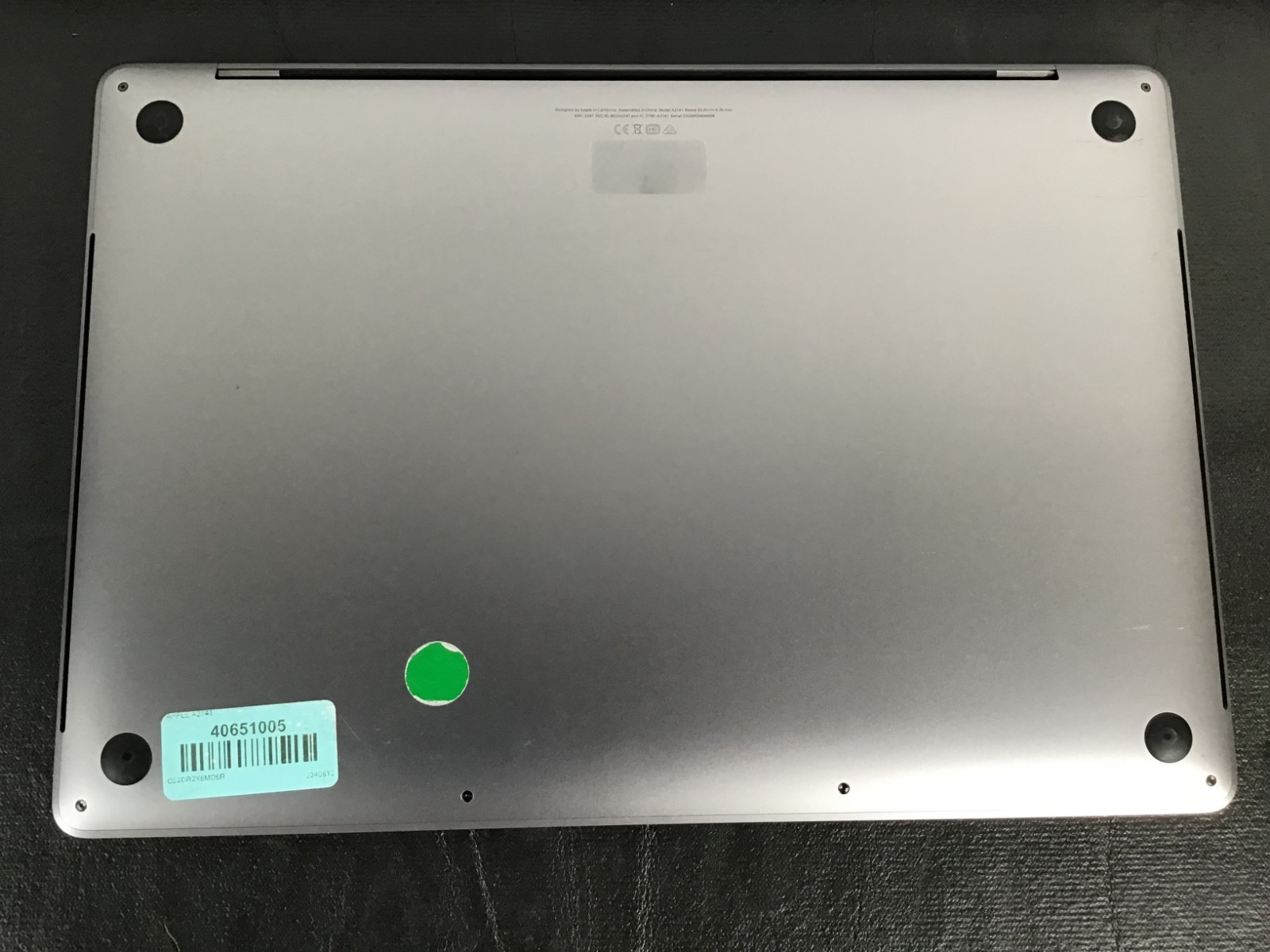 Apple MacBook Pro 16″ A2141 i7-9750H 2.6GHz 16GB RAM 500B NVMe 81% Battery ~