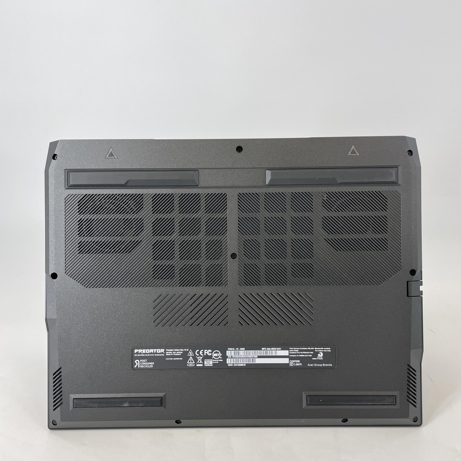 Acer Predator Helios Neo 16 AI QHD+ 2.7 GHz Ultra 9 275HX 16GB 1TB RTX 5070 Ti