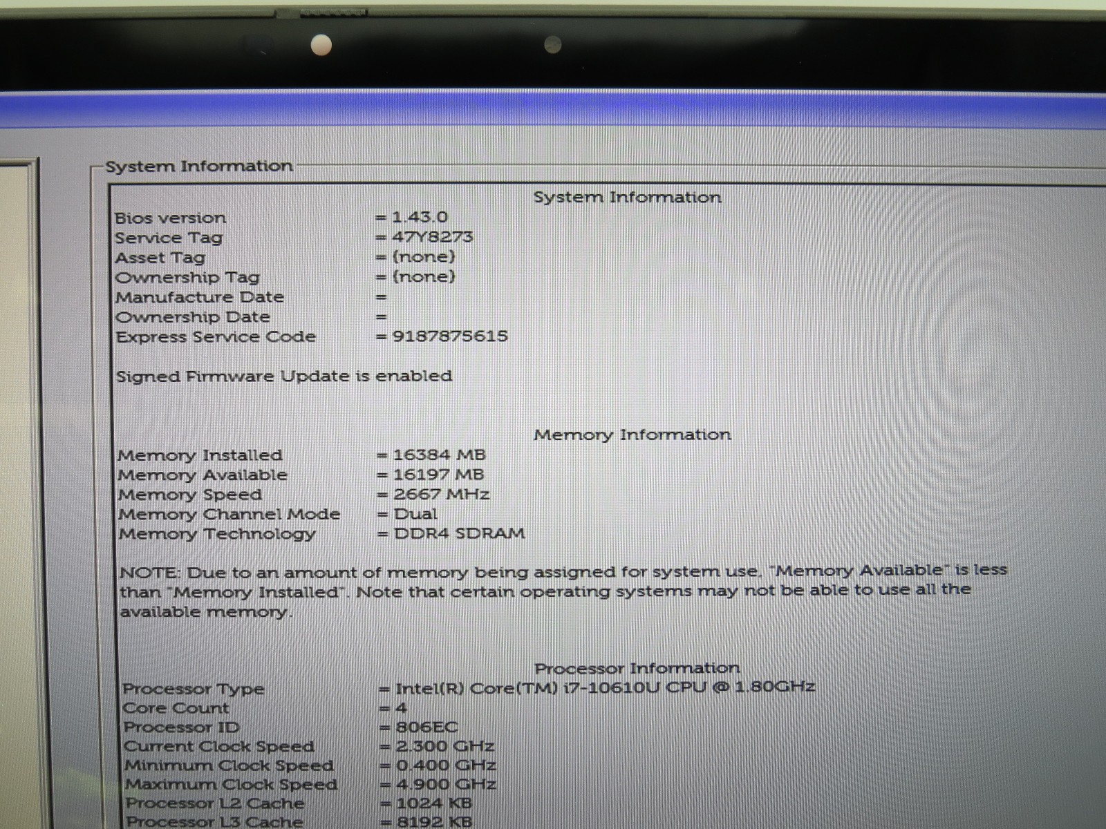 Dell Latitude 7310 | i7-10610U @ 1.8GHz | 16GB / 256GB m2 | 13.3 touch | Win 11