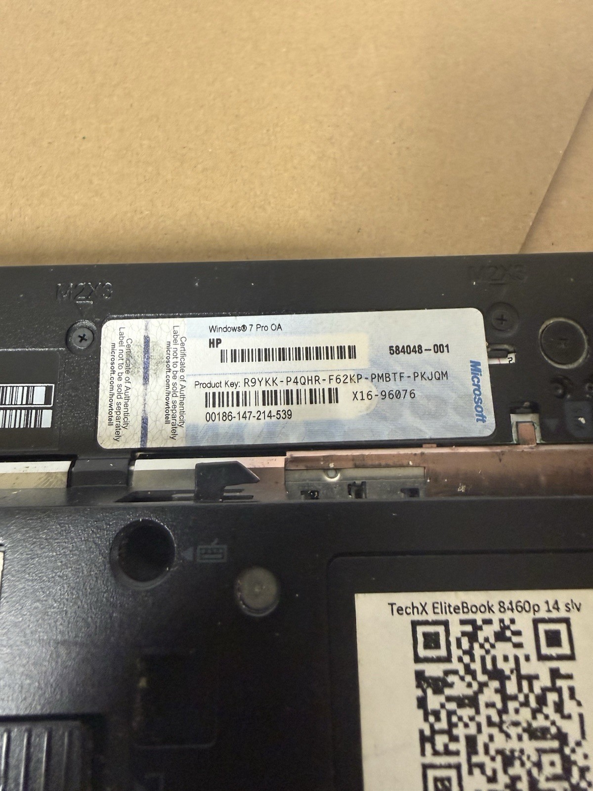 HP ELITEBOOK 8460p Laptop w/ INTEL CORE i5 See Pictures/description For Info