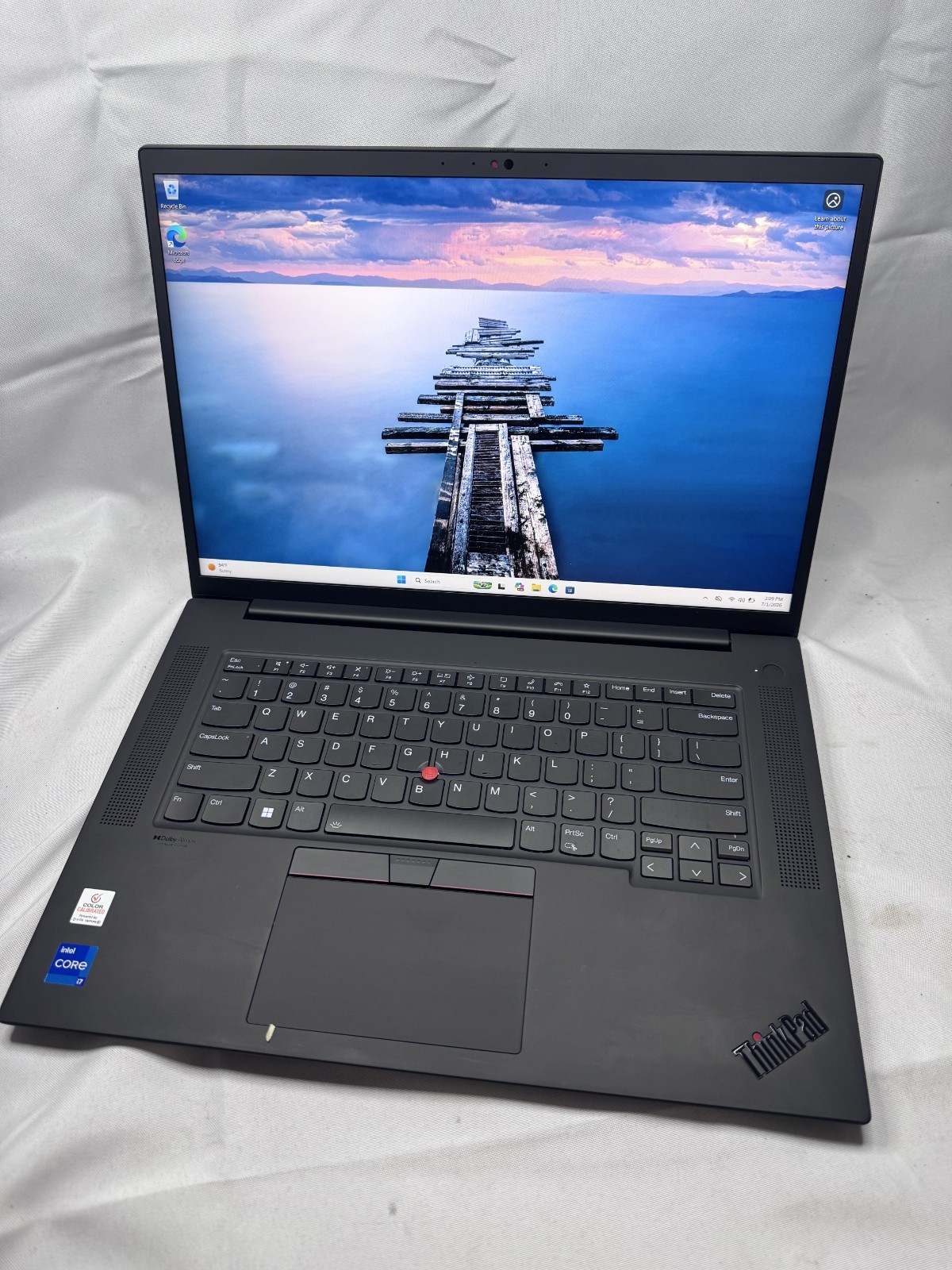 Lenovo ThinkPad P1 Gen 5 Laptop, 16″, i7-12800H, 16GB RAM, 512GB SSD, A2000 GPU