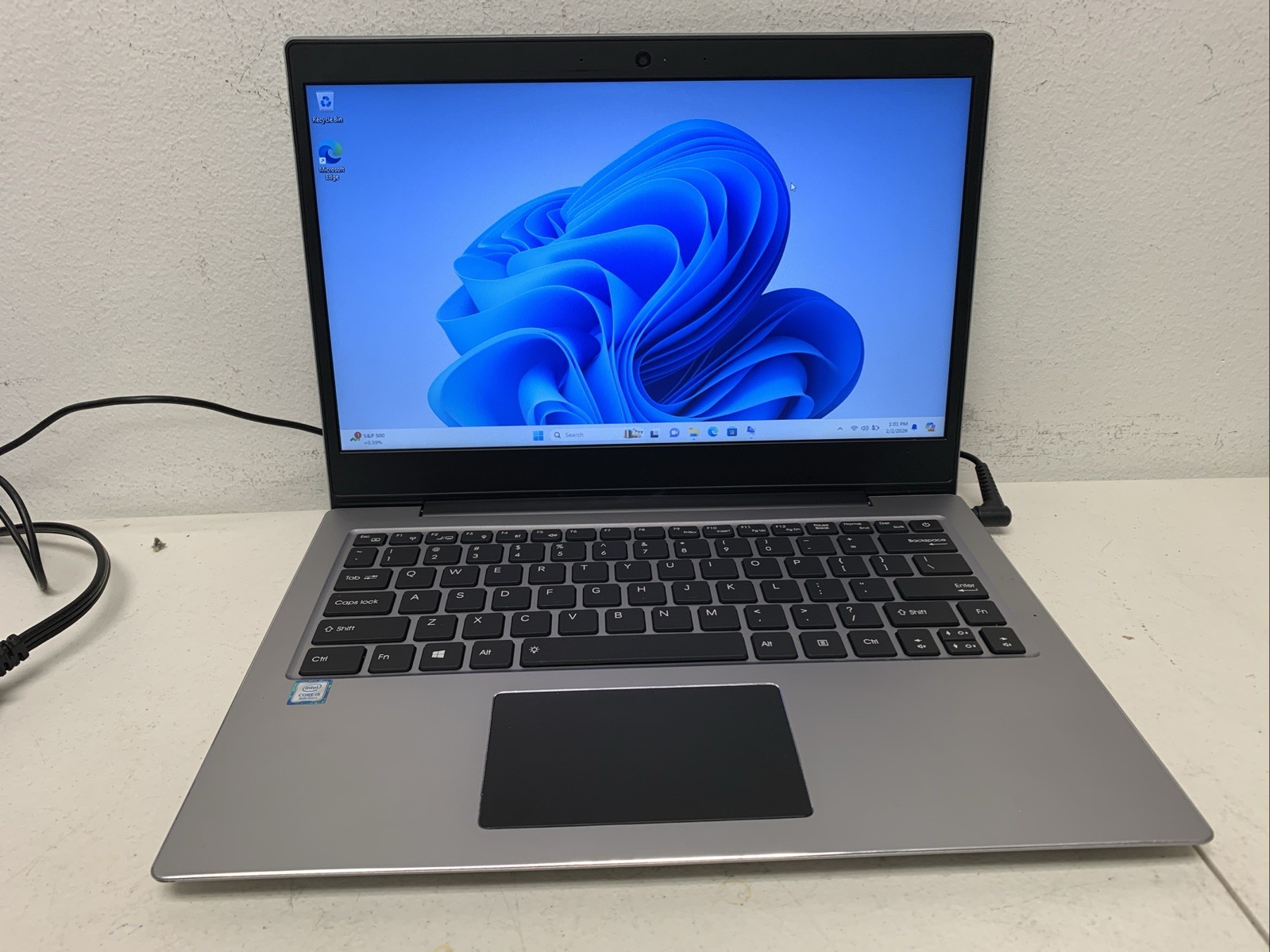 ByteSpeed W1 15.6″ i3-8130U 8GB Ram 256GB SSD Windows 11 Pro