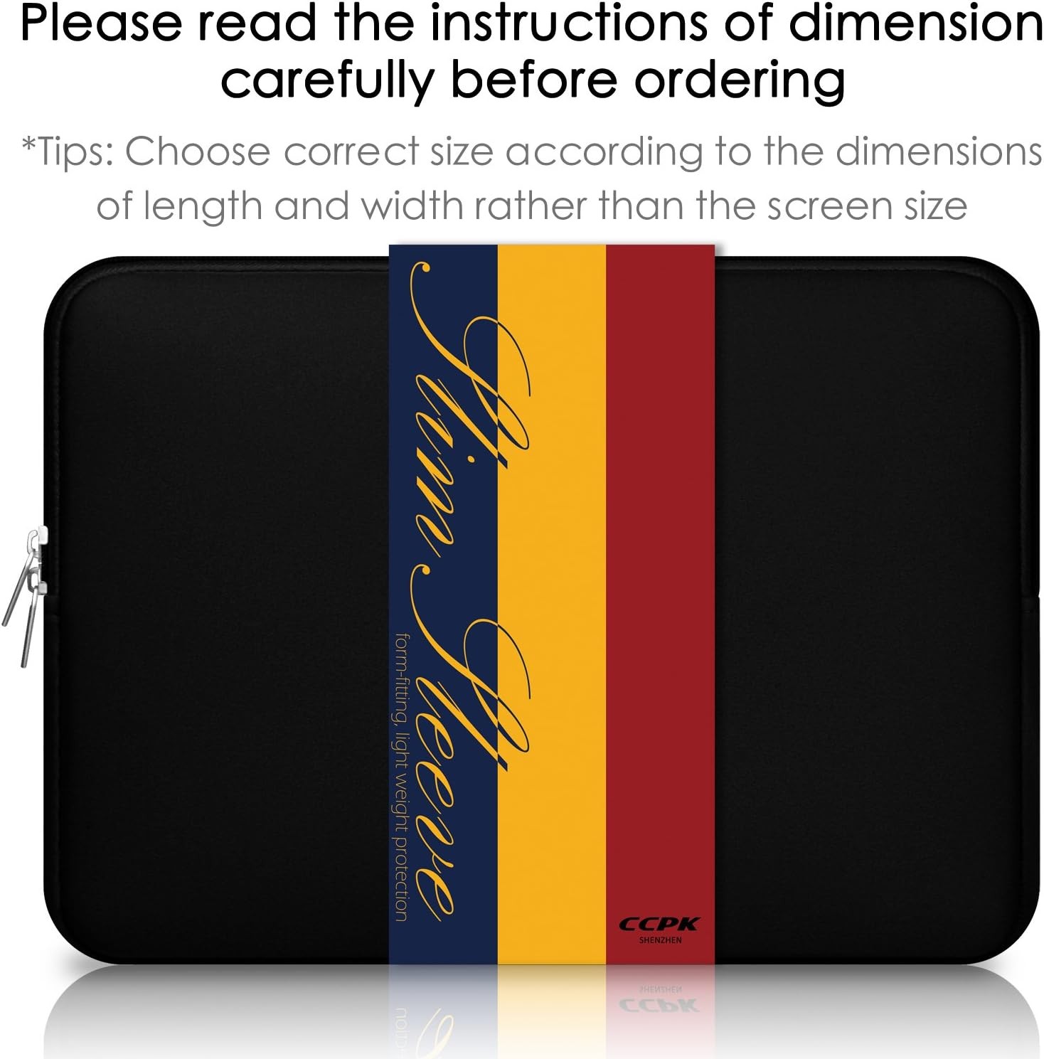 Laptop Sleeve 15.6″ for MacBook Pro 16 inch Mac Air 15 inch M4 M3 Black Cover