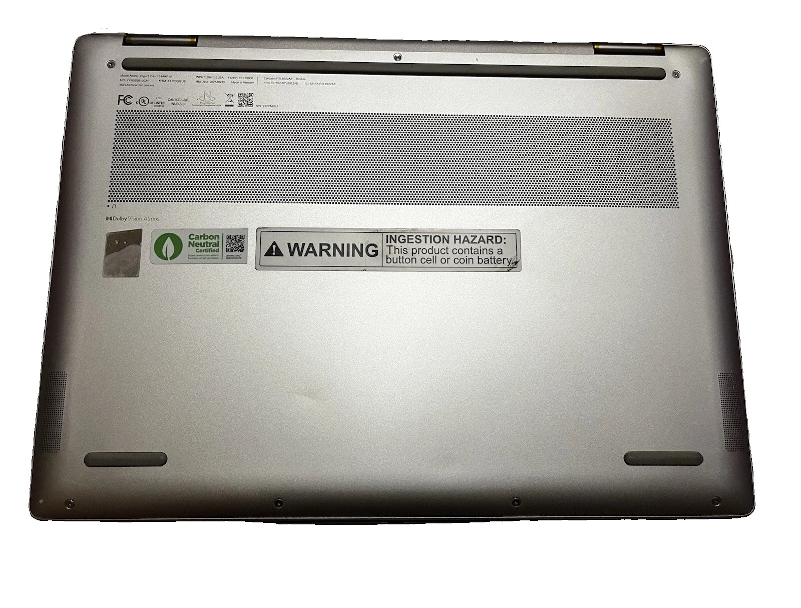 Lenovo Yoga 7 2-in-1 14AKP10 14″ Ryzen AI 5 340 16GB DDR5 512GB SSD Windows 11