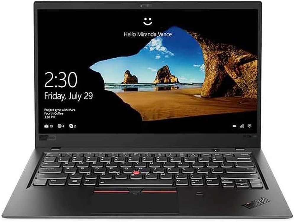 Lenovo ThinkPad X1 Carbon 6th gen Laptop Intel I5-8250U 8GB RAM 256GB Win SSD 11