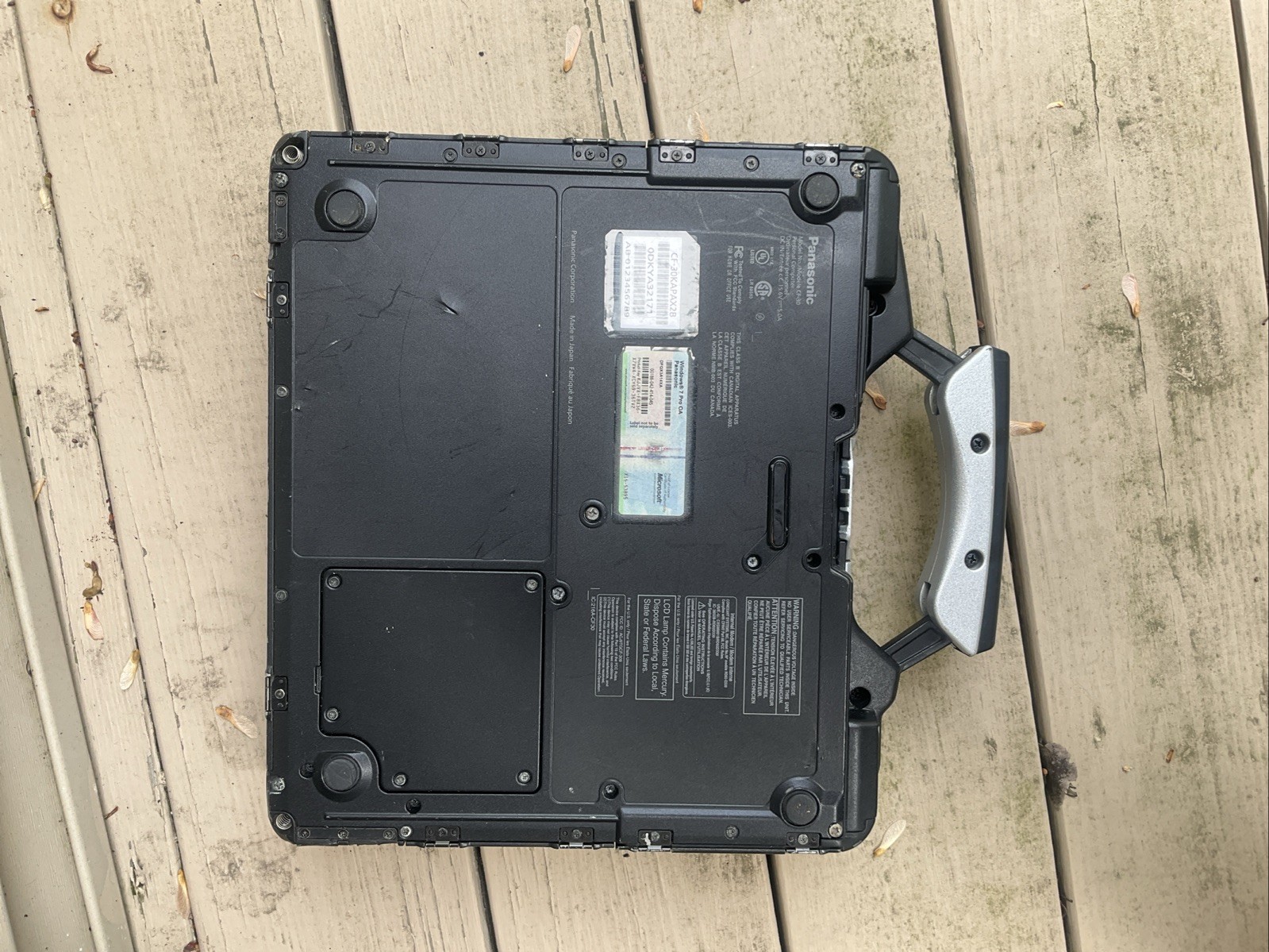 PANASONIC CF-30 TOUGHBOOK 1.66GHZ LAPTOP CF30 RUGGED TOUGH BOOK BACKLIT WIN XP