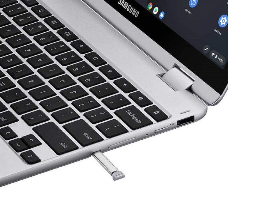 Samsung 12.2” Touchscreen Chromebook Celeron 64GB – Light Titan