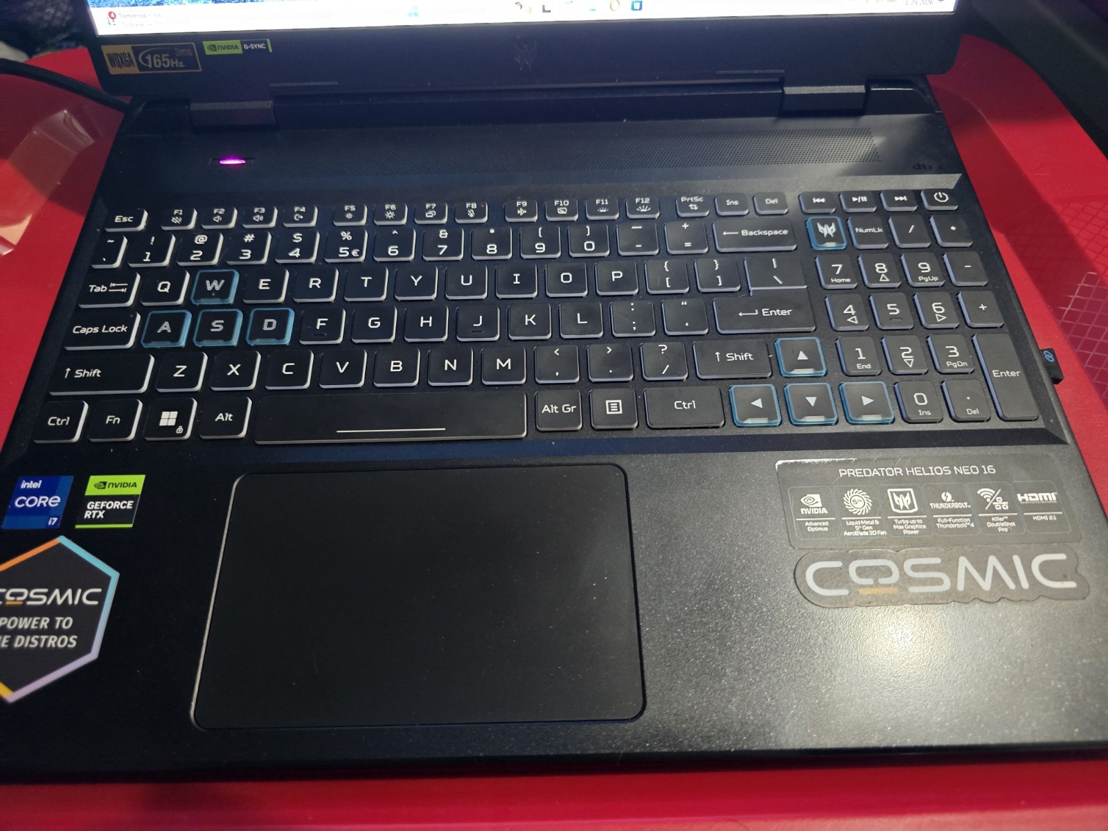 Predator Helios Neo 16 Gaming Laptop Intel I7 13650HX, RTX 4060, 16 Gb DDR5, 3Tb