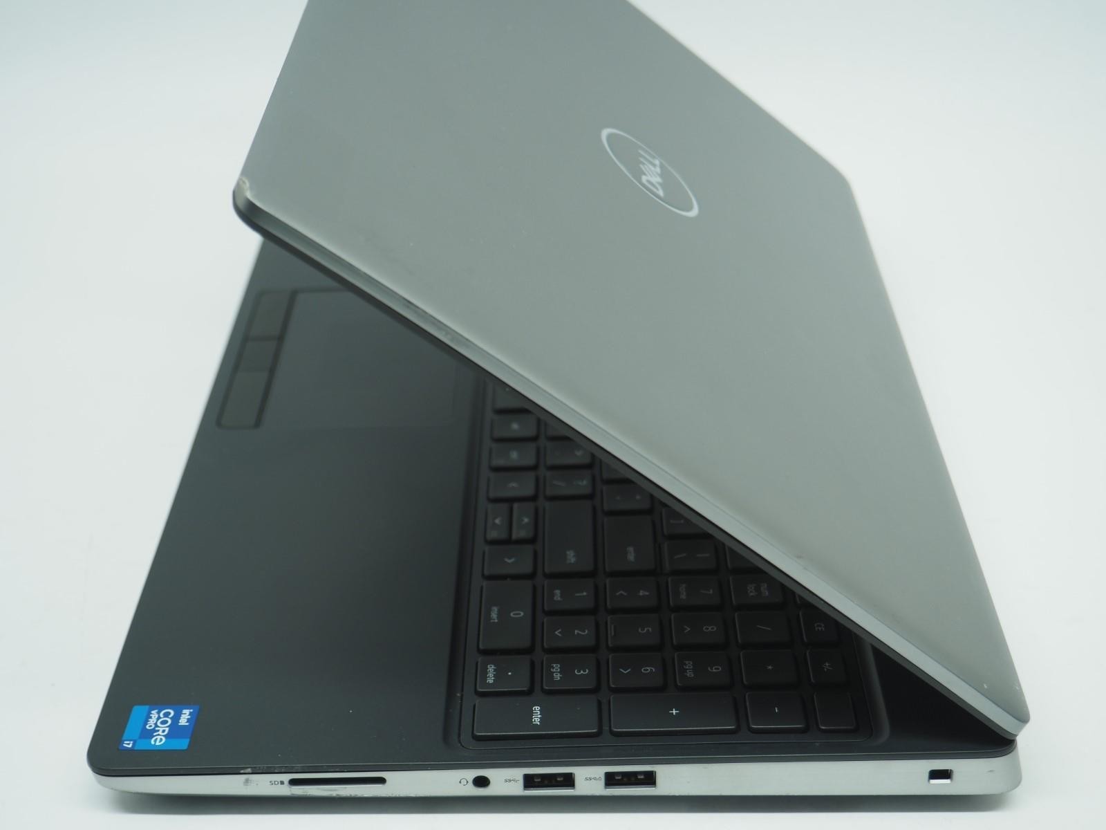 DELL PRECISION 7560 15.5″ Intel i7-11850H 2.50GHz 32GB RAM 512GB NVMe Grade B