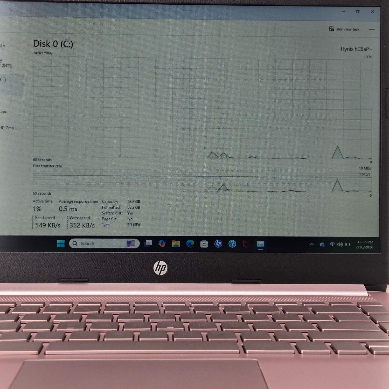 HP Laptop 14-cf2112wm 14″ Celeron N4120 1.1GHz 4GB RAM 64GB SSD