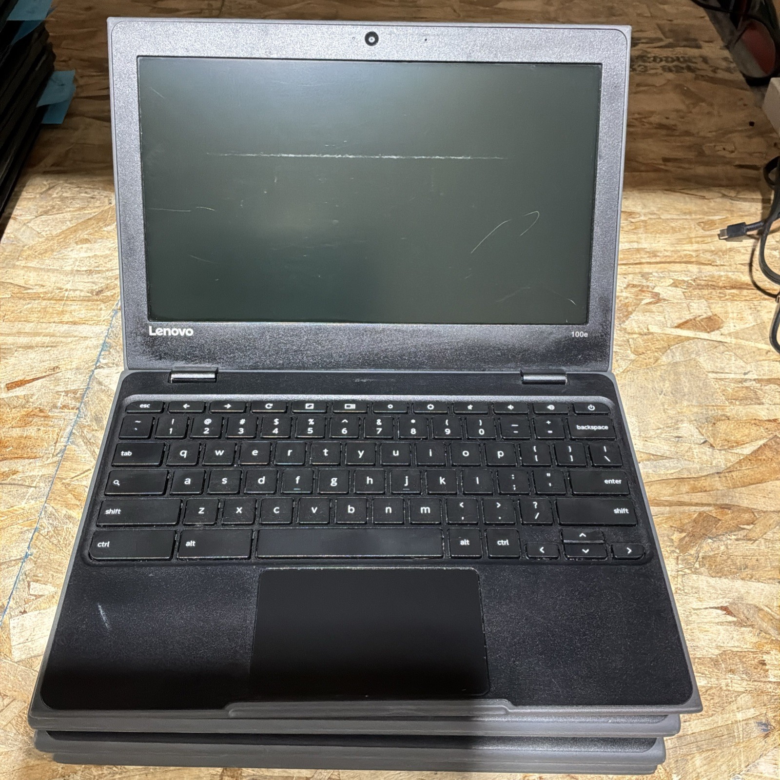 Lot Of 5! Lenovo Chromebook 100e 81ER 11.6″ Celeron N3350 4 GB RAM 16 GB eMMC