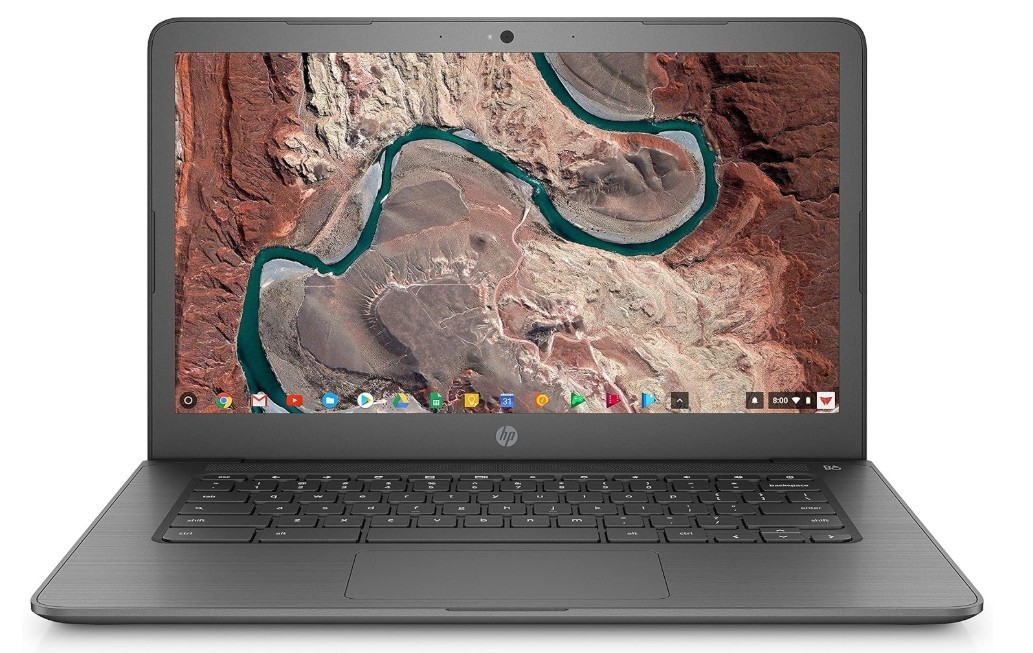 HP 14-ca023nr 14 inch (32GB, Intel Celeron, 1.10 GHz, 4GB) Chromebook – 4BS38UA