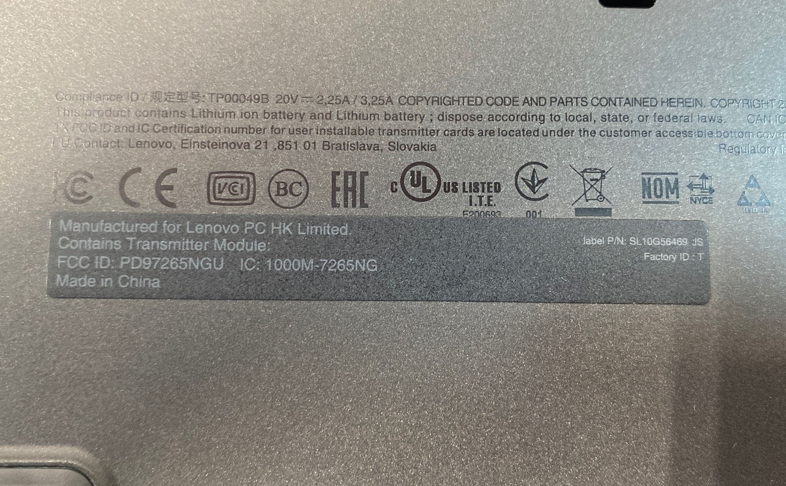 Lenovo ThinkPad T450s 14″ Laptop Intel Core i7 Windows 10 – Missing X Key