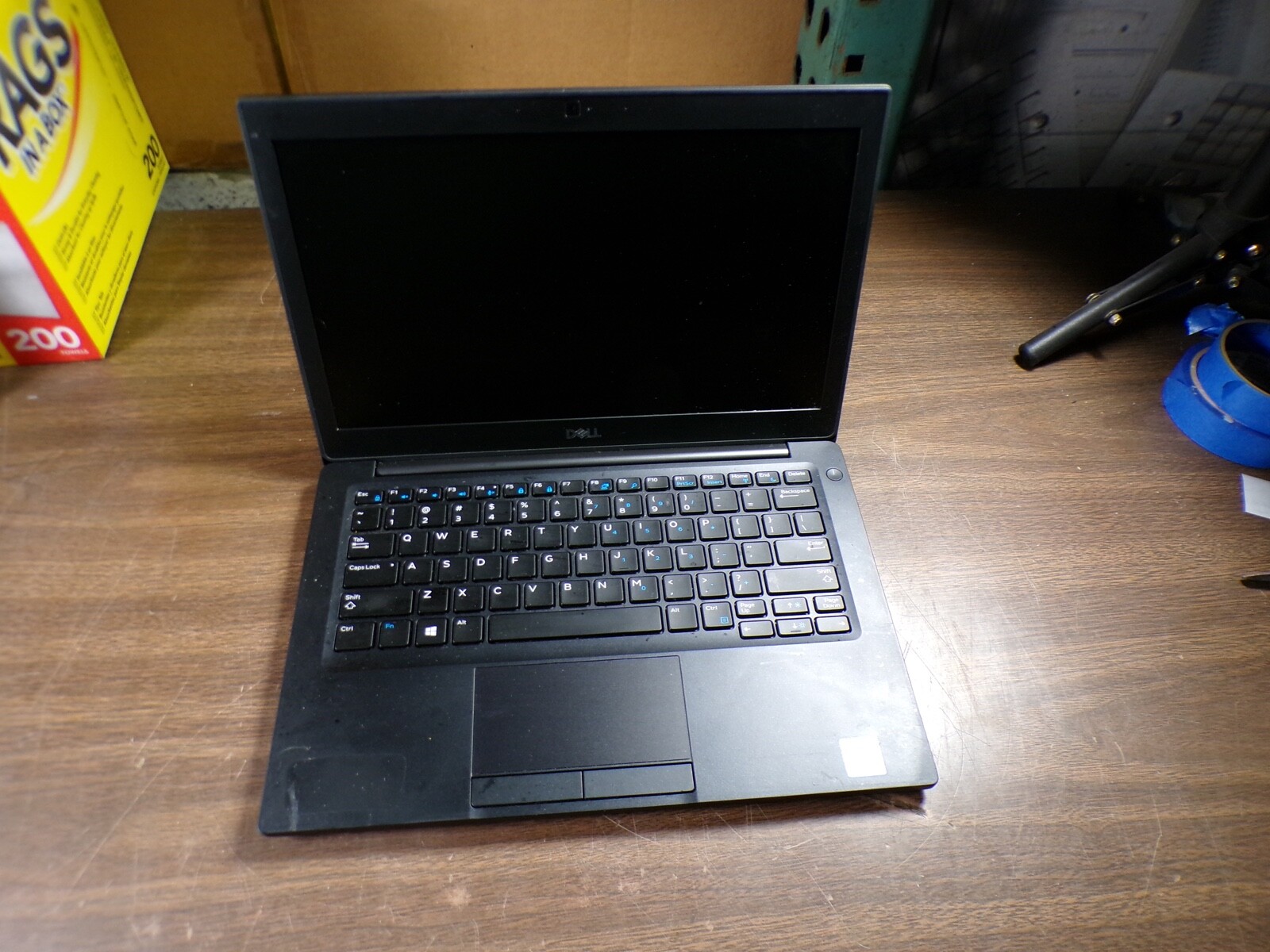 DELL LATITUDE 7290 INTEL CORE i5-8350U 1.70GHZ 16GB RAM **BIOS L0CKED **NO HD
