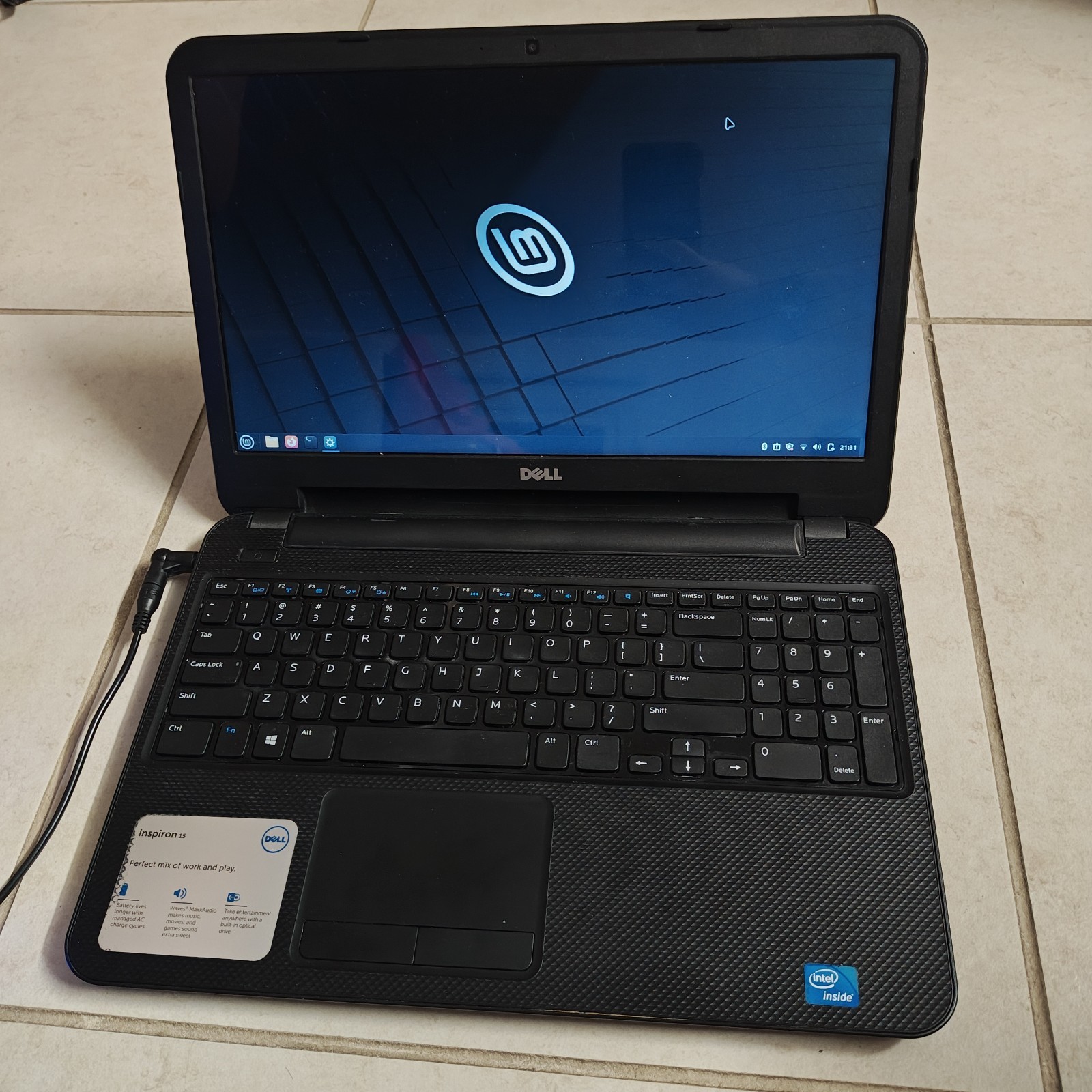 Dell Inspiron 15 3521 15.6″ Laptop – 320GB HDD/4GB RAM – *READ DESC* #3927
