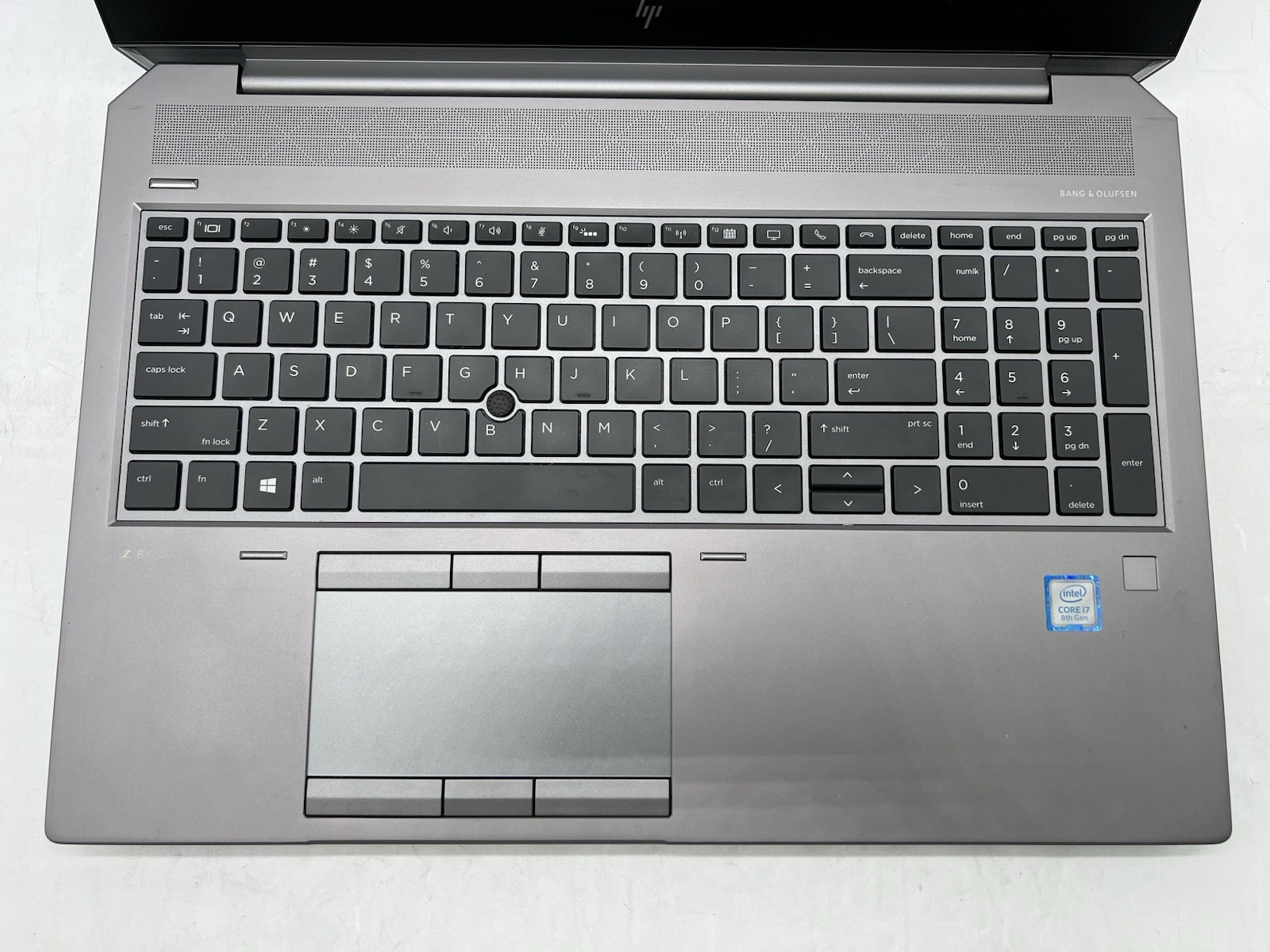 HP ZBook 15 G5, i7-8750H CPU, @ 2.20GHz, 32GB RAM, 512GB NVMe-No OS/AC