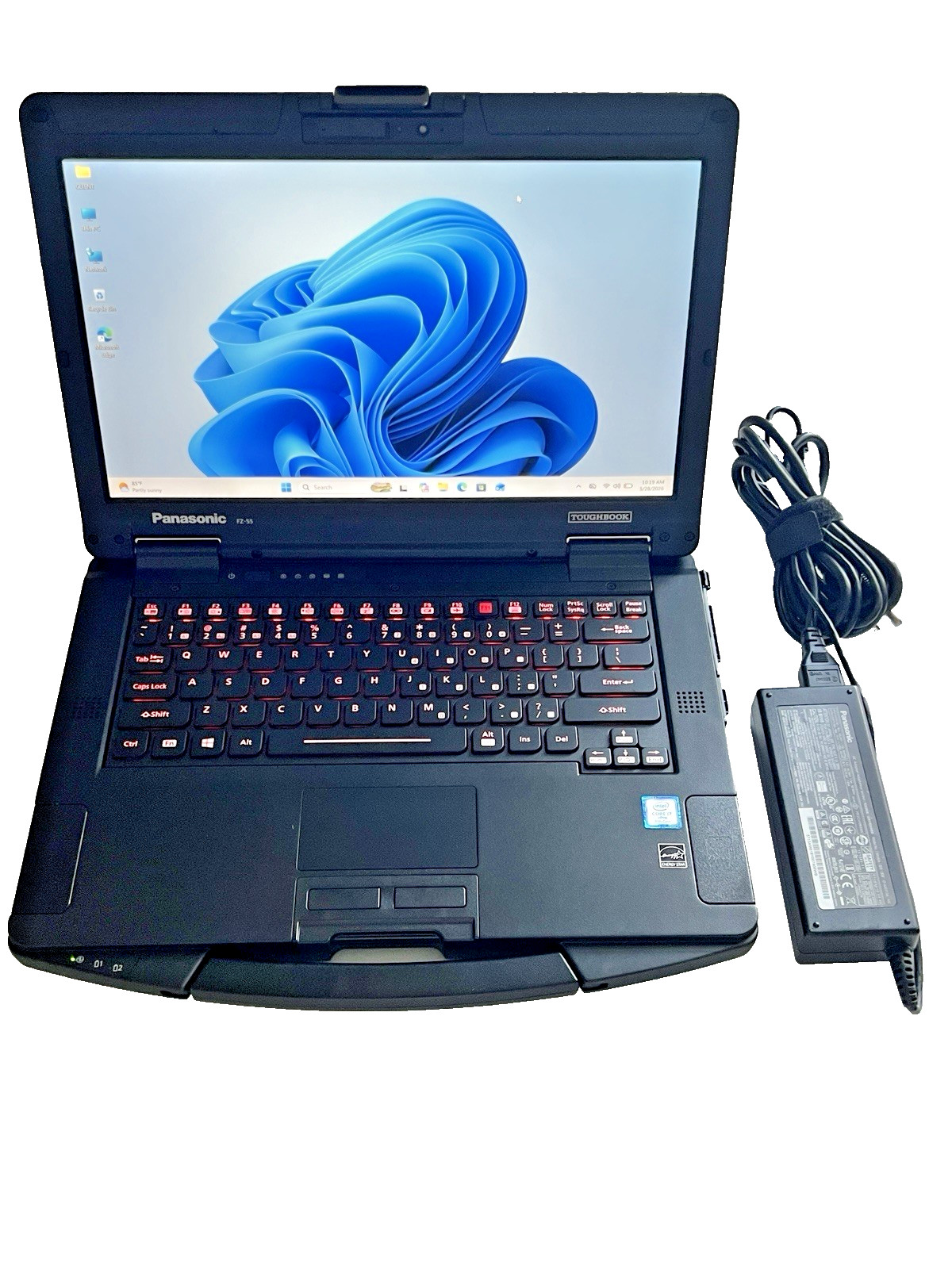 Panasonic Toughbook FZ-55 Touchscreen i7-8665U 512GB SSD 16GB/4G LTE/dGPS/WIN 11