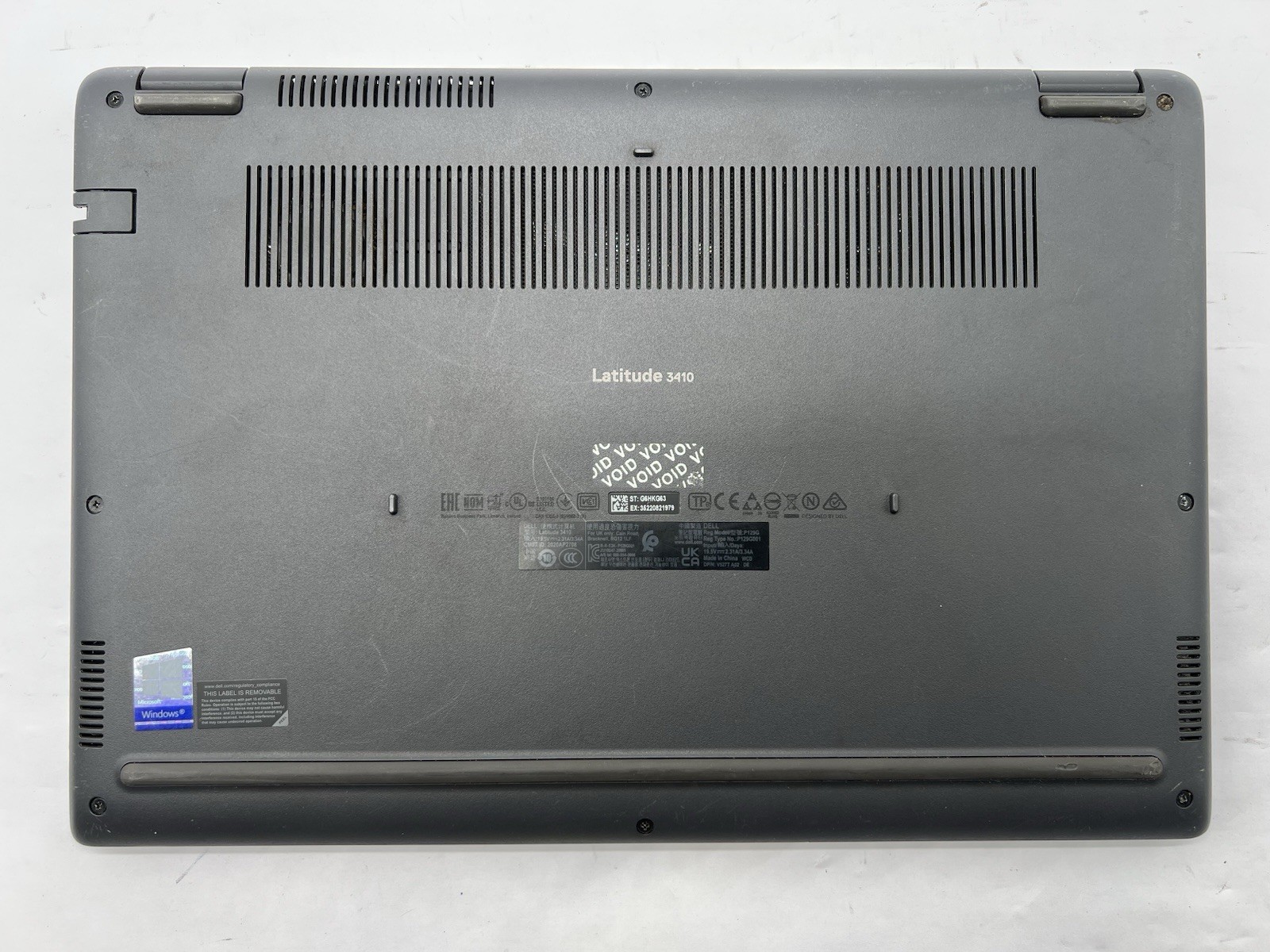 Dell Latitude 3410, i5-10210U CPU, @ 1.60GHz, 16GB RAM, 256GB NVMe-No OS/Charger