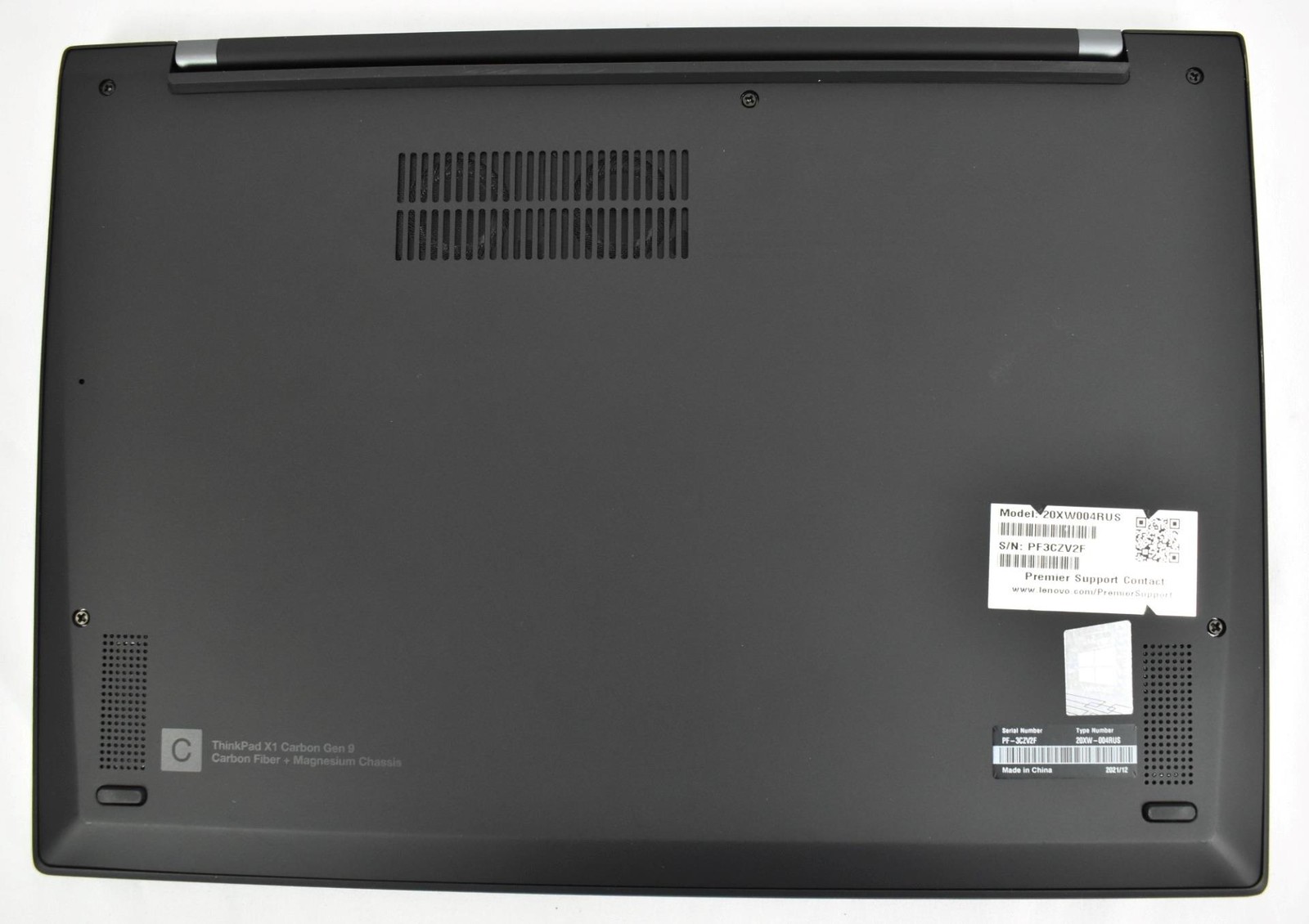 Lenovo ThinkPad X1 Carbon Gen 9 Touch i7-1185G7 3.0GHz 16GB 512GB SSD No OS *See