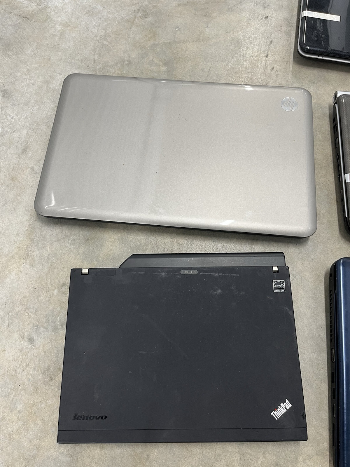 Lot of 5 Mixed Brand Laptops | HP, GateWay, Toshiba, Lenovo | Read Description