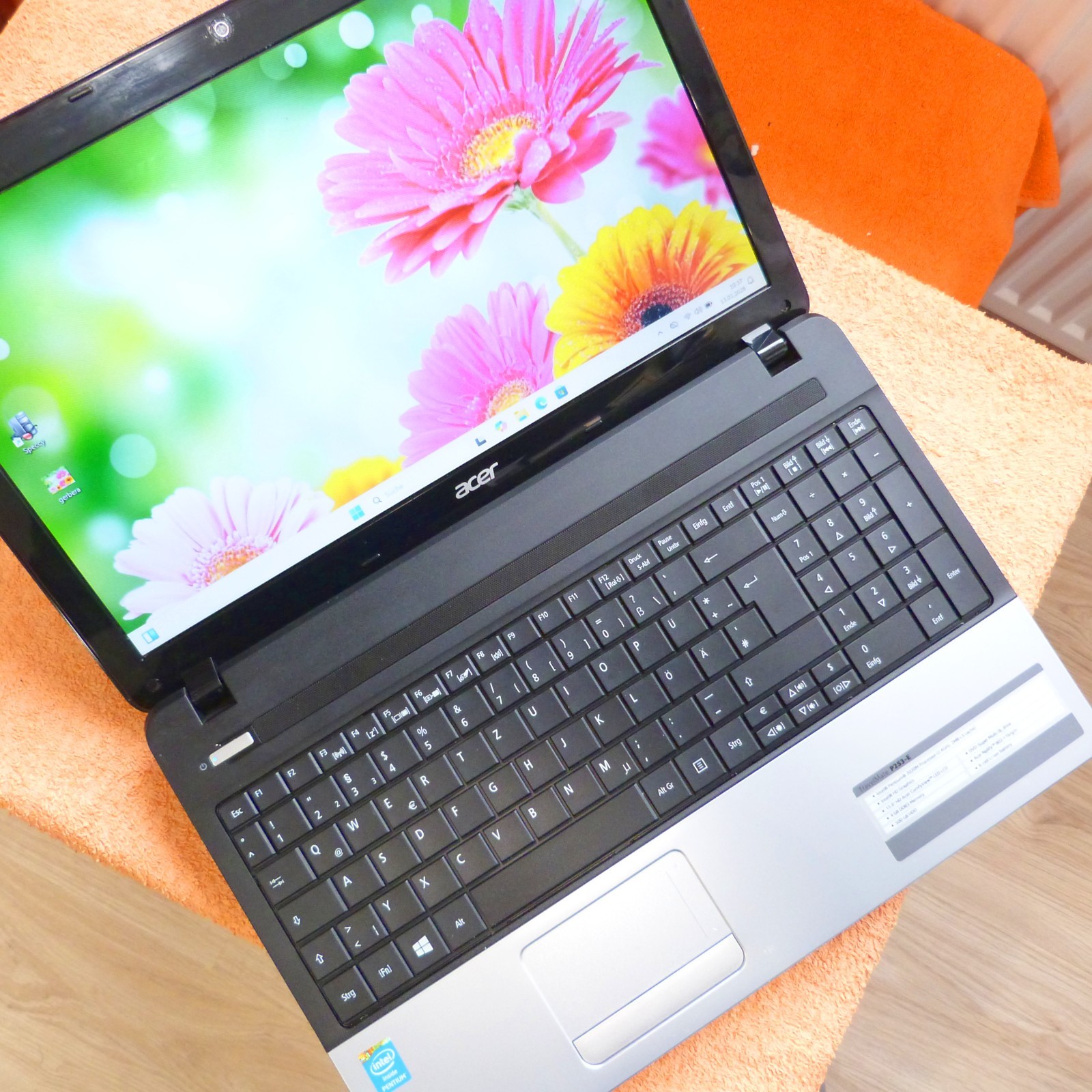 XXL LOT Acer P253 Travelmate POWER 15″ I Samsung SSD Windows 11 PRO l HDMI