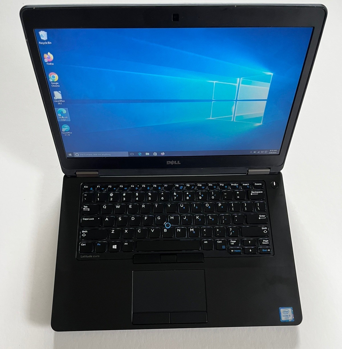 Dell Latitude E5470 14″ 256GB Intel Core i5 6th Gen 2.40 GHz 8GB Laptop Win 10