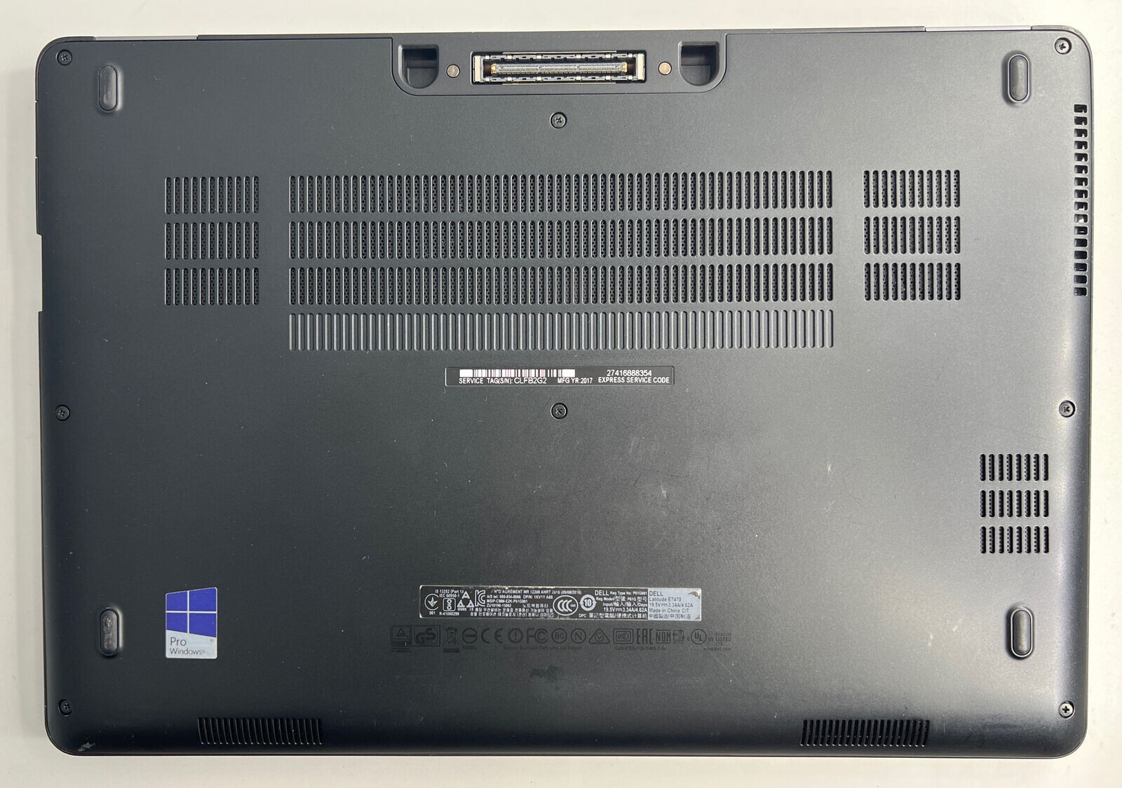 Dell Latitude E7470 2.40GHz Core i5-6300U 8GB RAM 256GB SSD 1920×1080 Win10 Pro