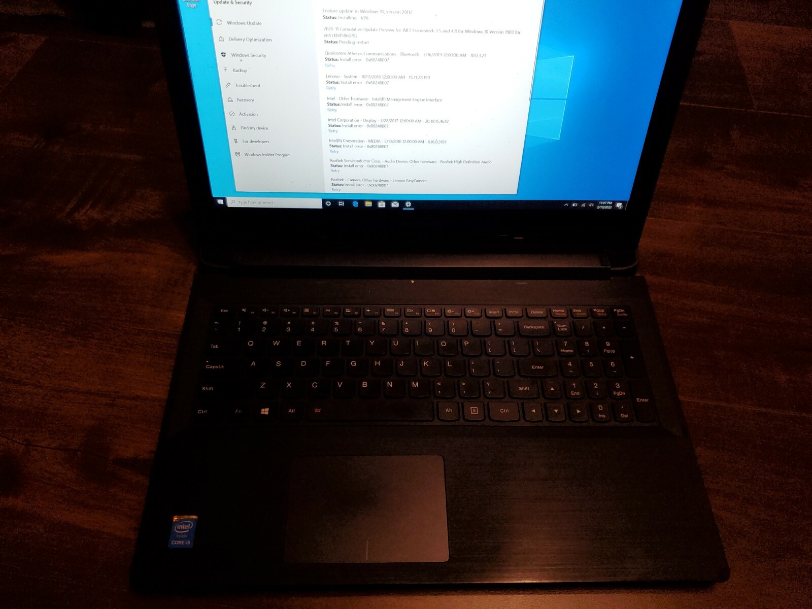 Lenovo Flex 2-15 Laptop Core i5-4210U 1.70GHz 500GB HD 6GB-Ram TOUCHSCREEN