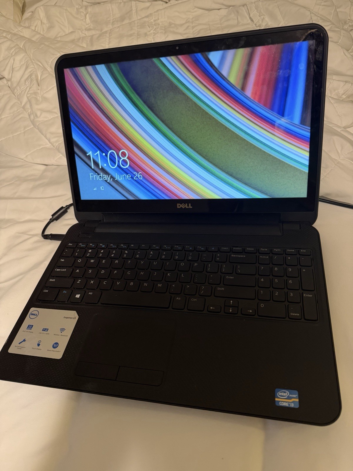 Dell Inspiron 15-3521 Laptop – 15.6” – Windows 8 – Clean Reset – Touch Screen