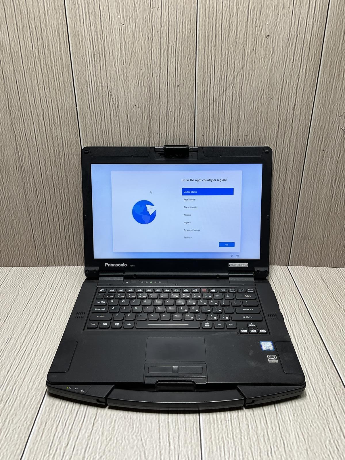 Panasonic FZ-55 i5-8365U 8GB Ram Windows 11 Pro 256GB SSD NVME *READ*