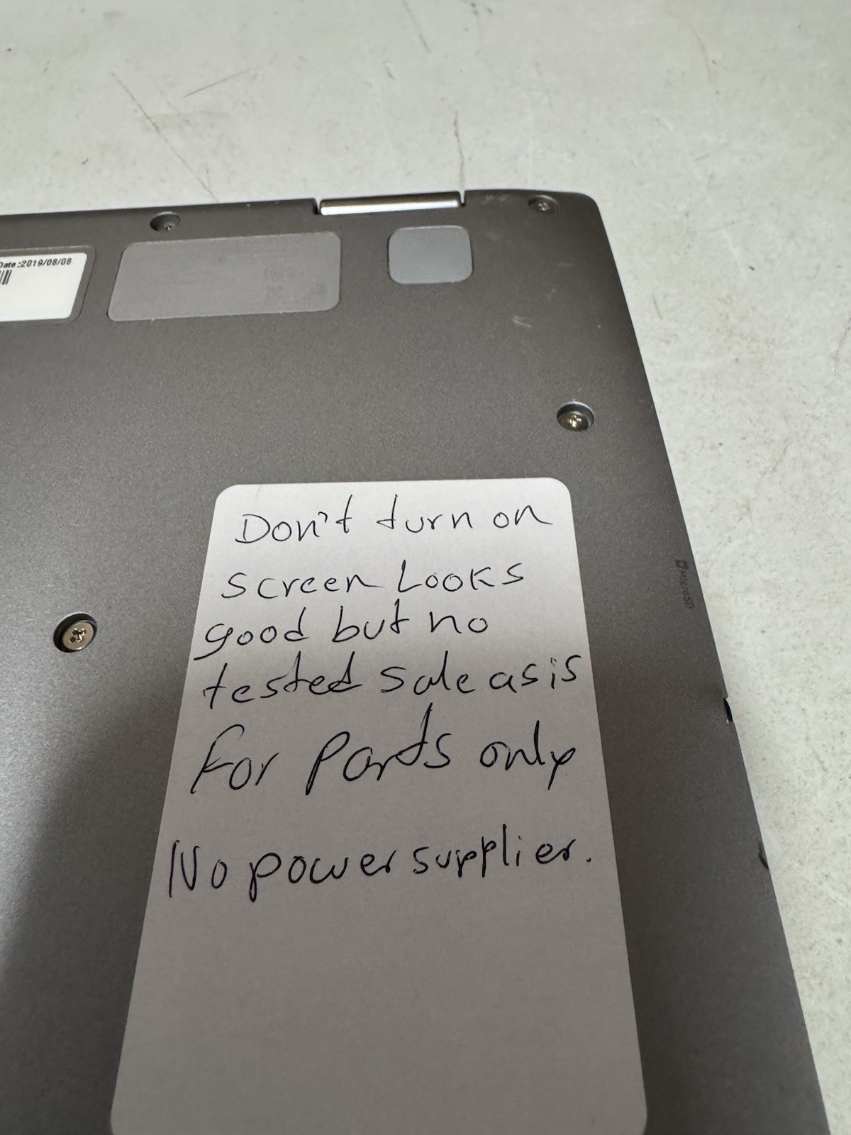 Acer Chromebook Spin 311 CP311-1HN-C2DV No Power For Parts AS-IS