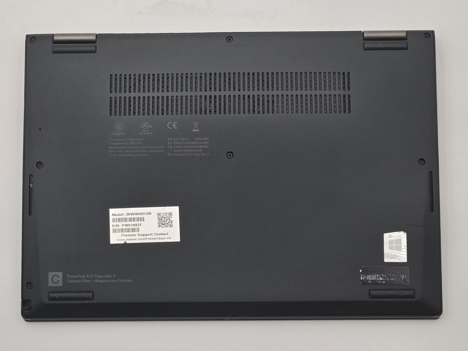 Lenovo ThinkPad X13 Yoga Gen 2 13″ Touch 2-in-1 i5-1145G7 16GB 256GB Win11 Pro