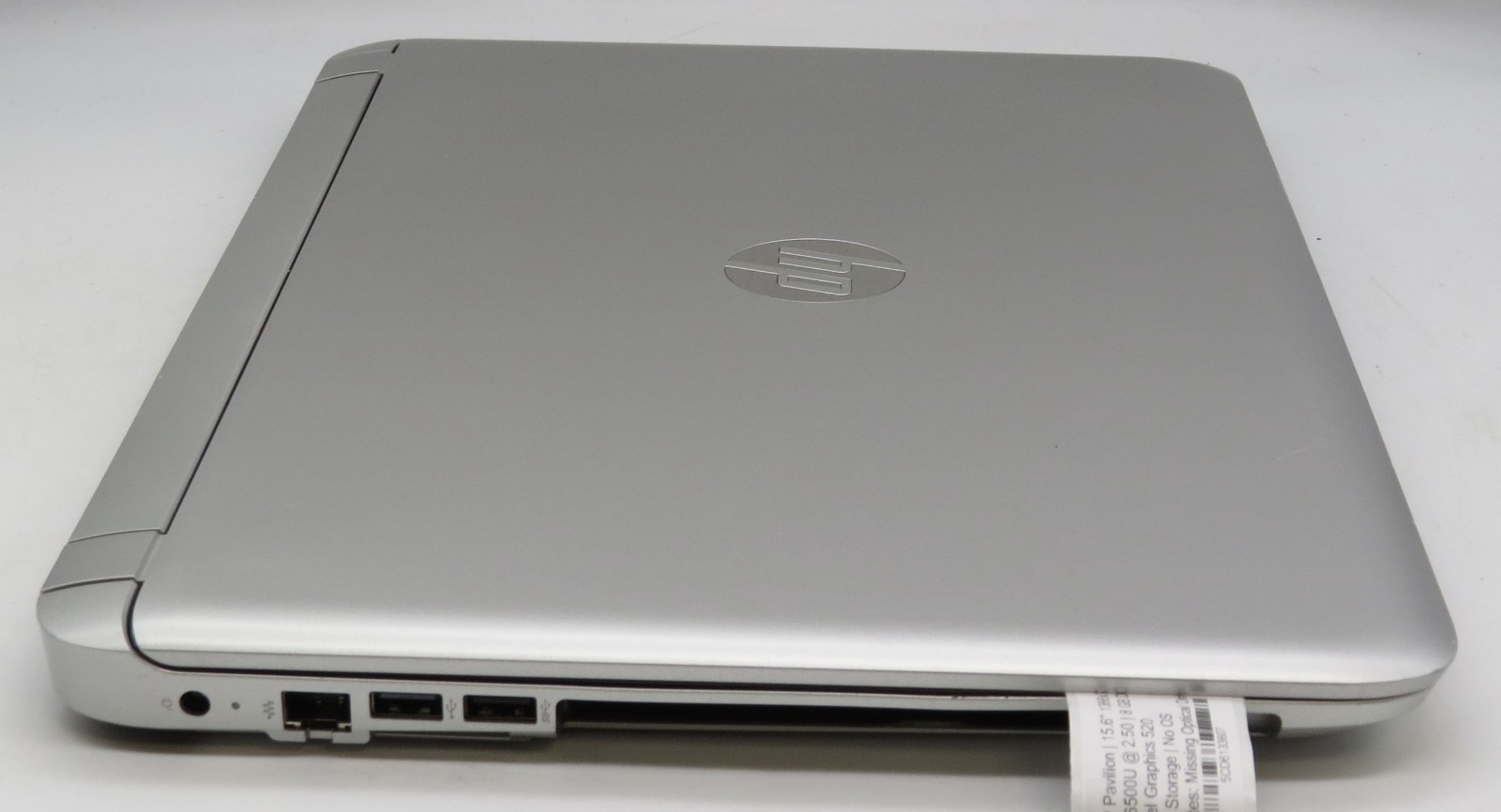 HP Pavilion | 15.6″ i7-6500U @ 2.50GHz | 8GB DDR3 | No HDD/OS/AC