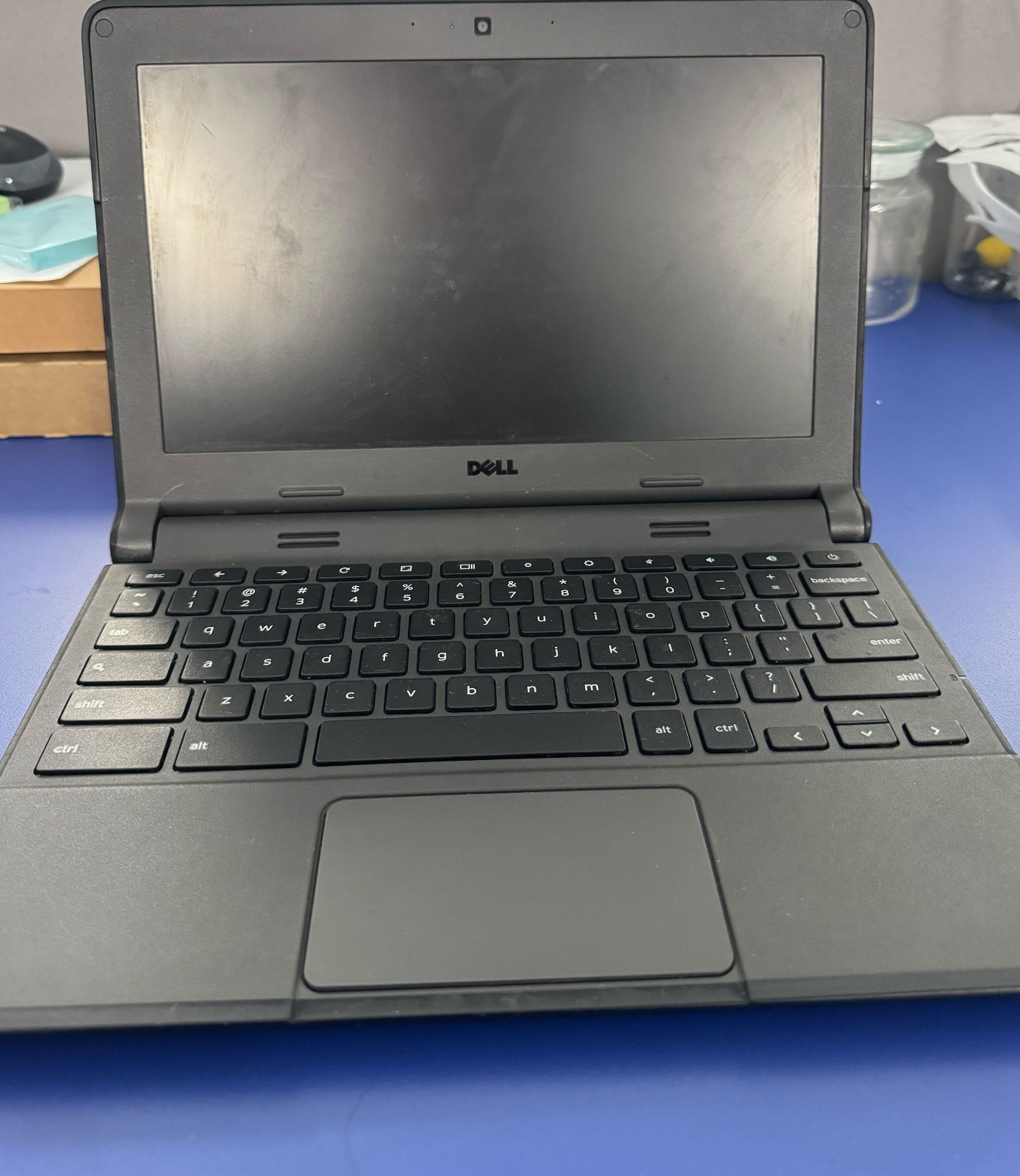 Dell Chromebook 11.6 inch (16GB, Intel Celeron, 2.16 GHz, 4GB) Laptop – Black –