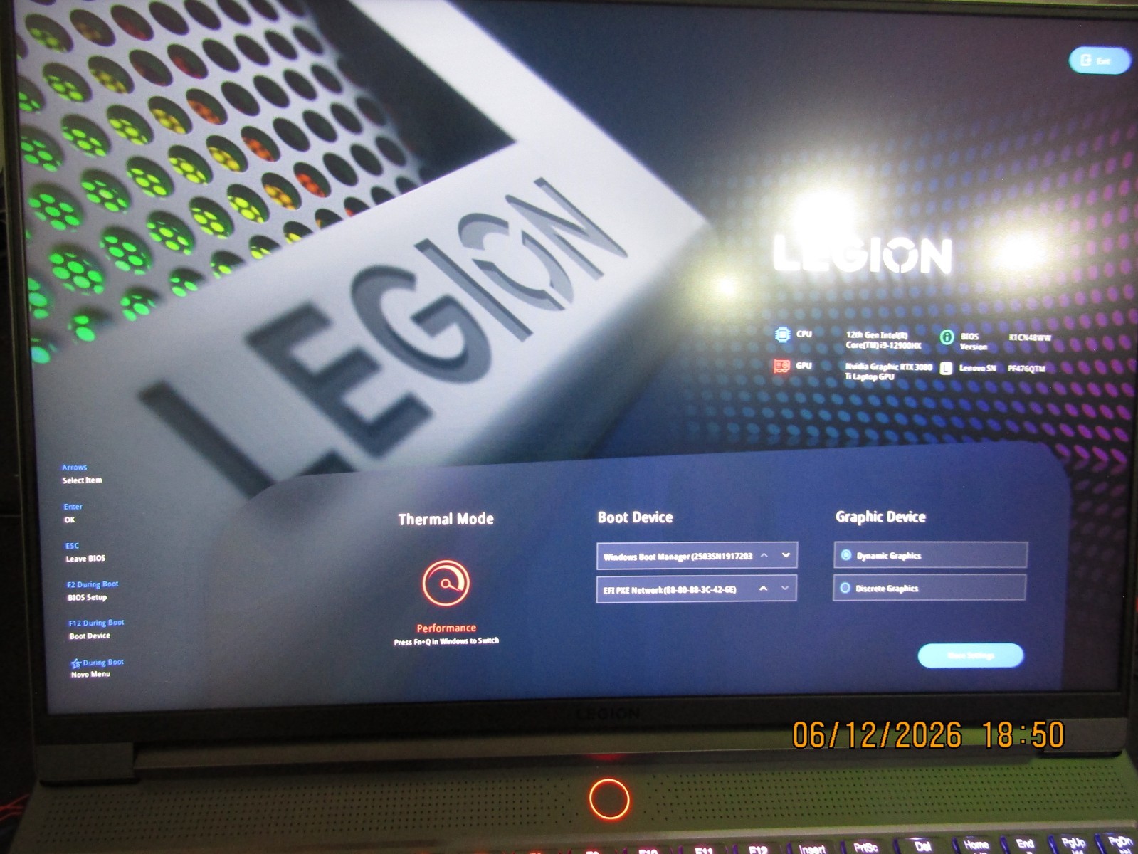 Lenovo Legion 7i 16 Gray 165Hz QHD+ 2.3 GHz i9-12900HX 32GB 2TB SSD RTX 3080 Ti