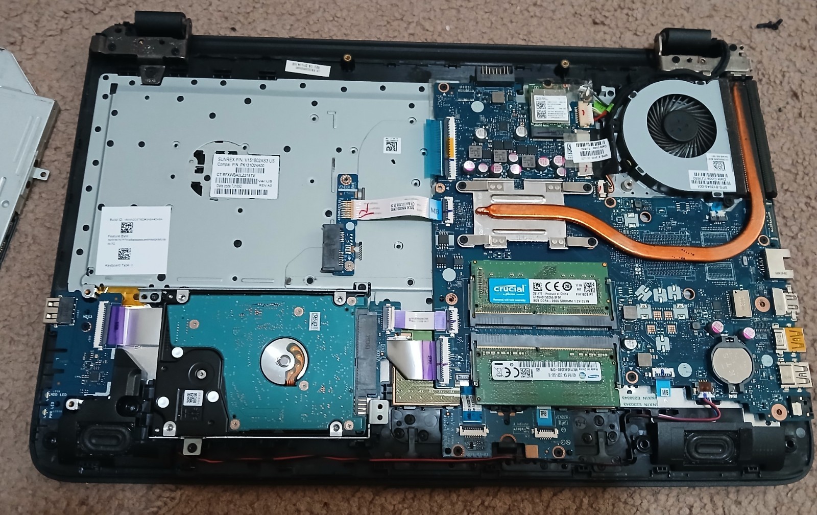 HP 15 Series Notebook (Model 81F9) – Windows 11 – 12GB RAM – 500GB HDD – AMD