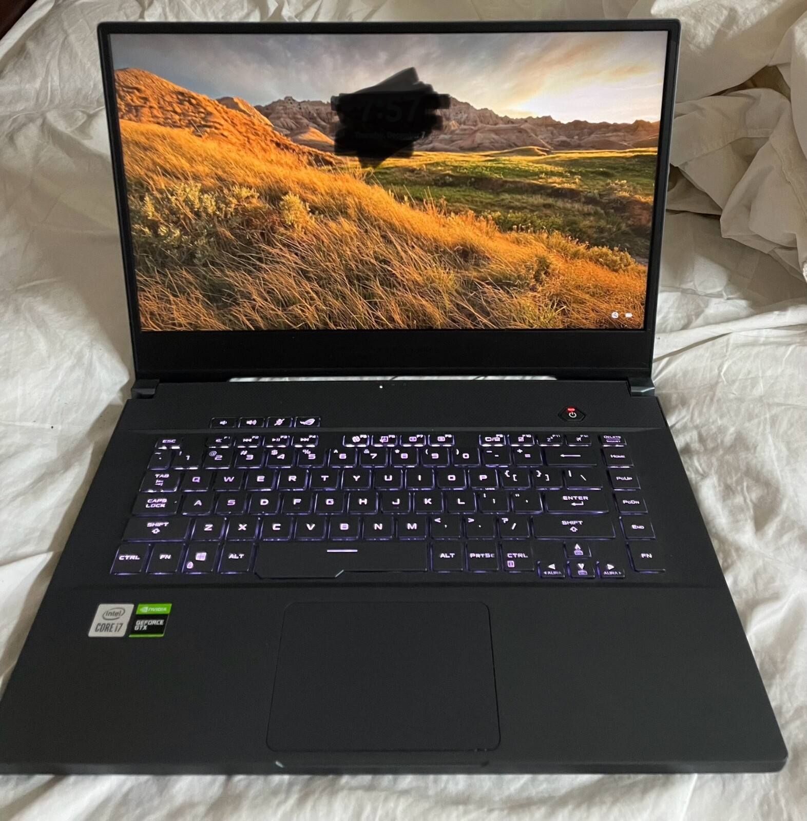 asus rog zephyrus m15 gaming laptop, pc, Christmas, workstation, 1660 ti, i7
