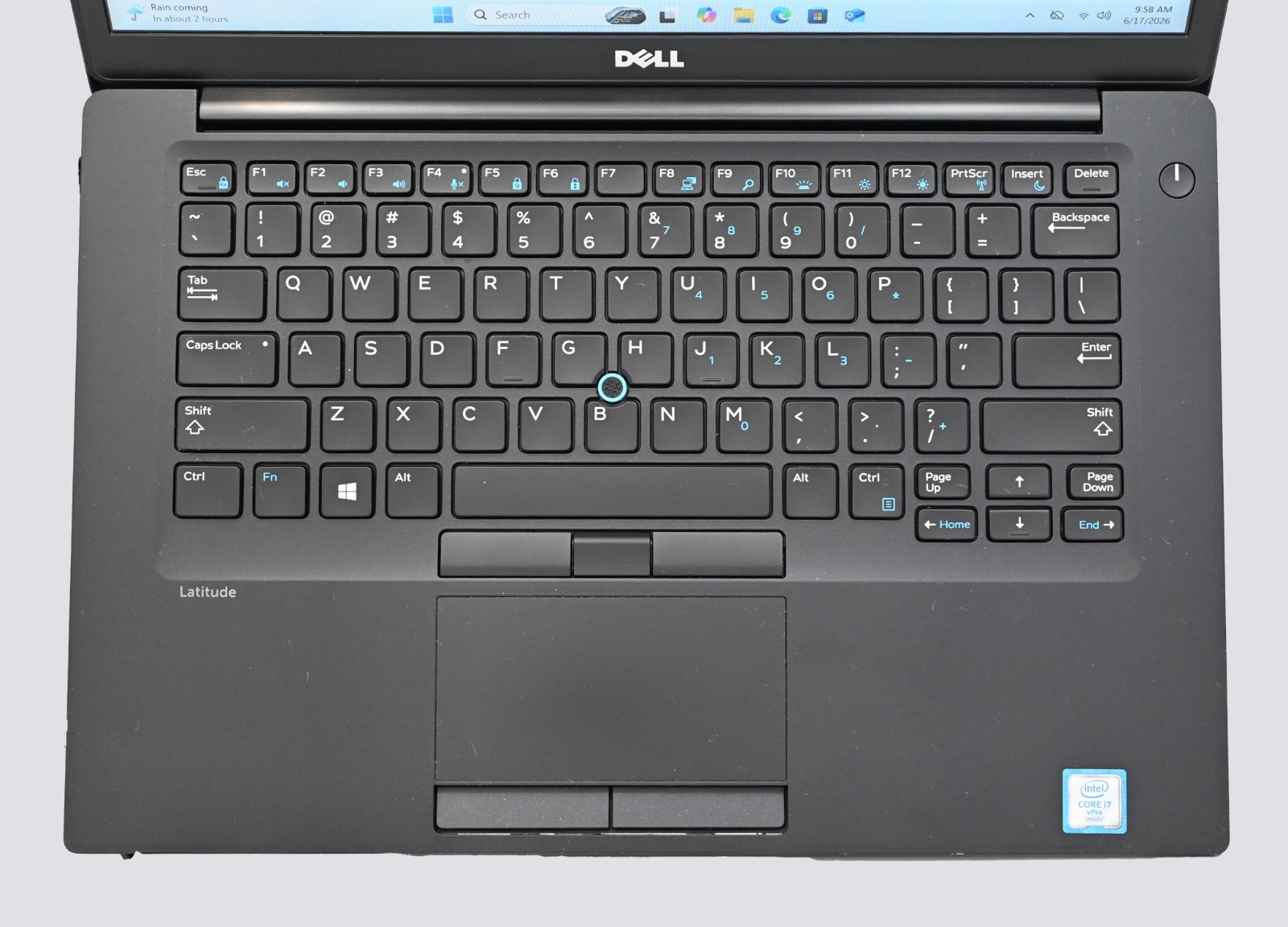 Dell Latitude 7480 i7-6600 2.6GHz 16GB RAM 256GB SSD Windows 11 Pro – NO BATTERY