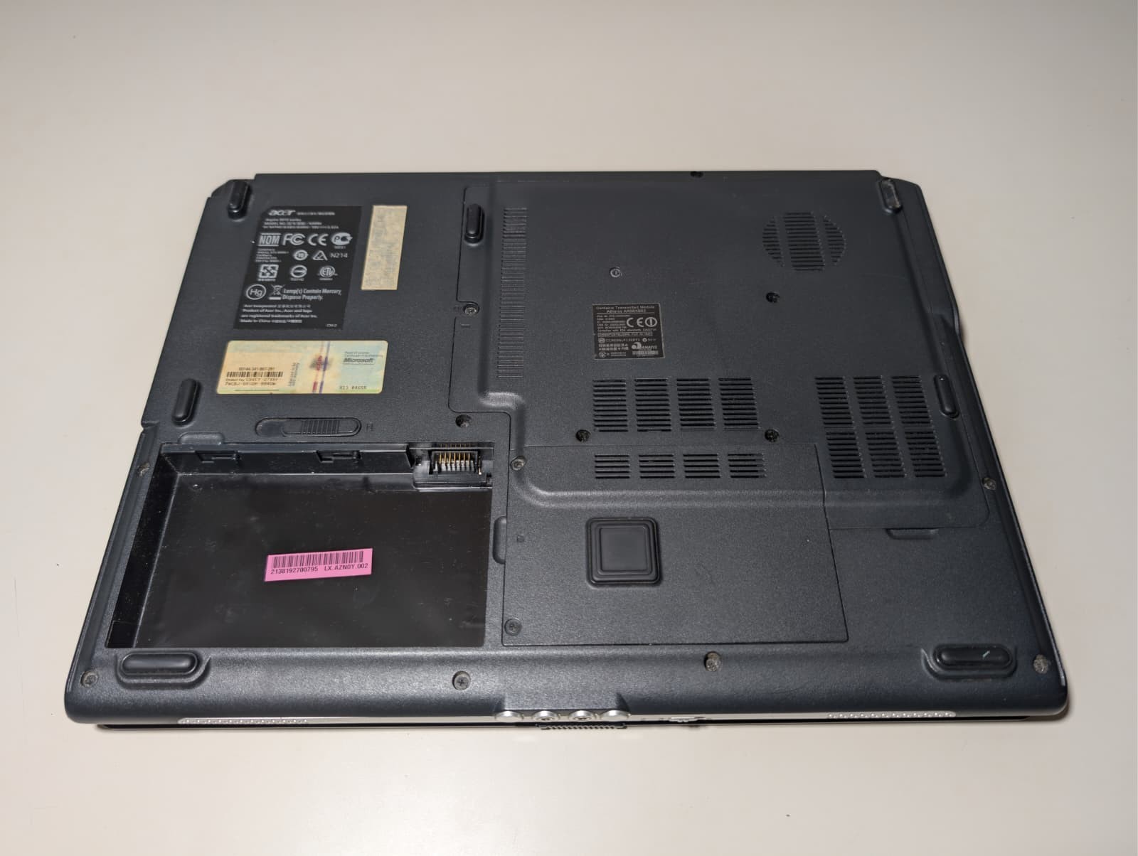 15″ Acer Aspire 5515 | AMD Athlon 2650e 3GB RAM 160GB HD | Win XP Pro 32-Bit DVD