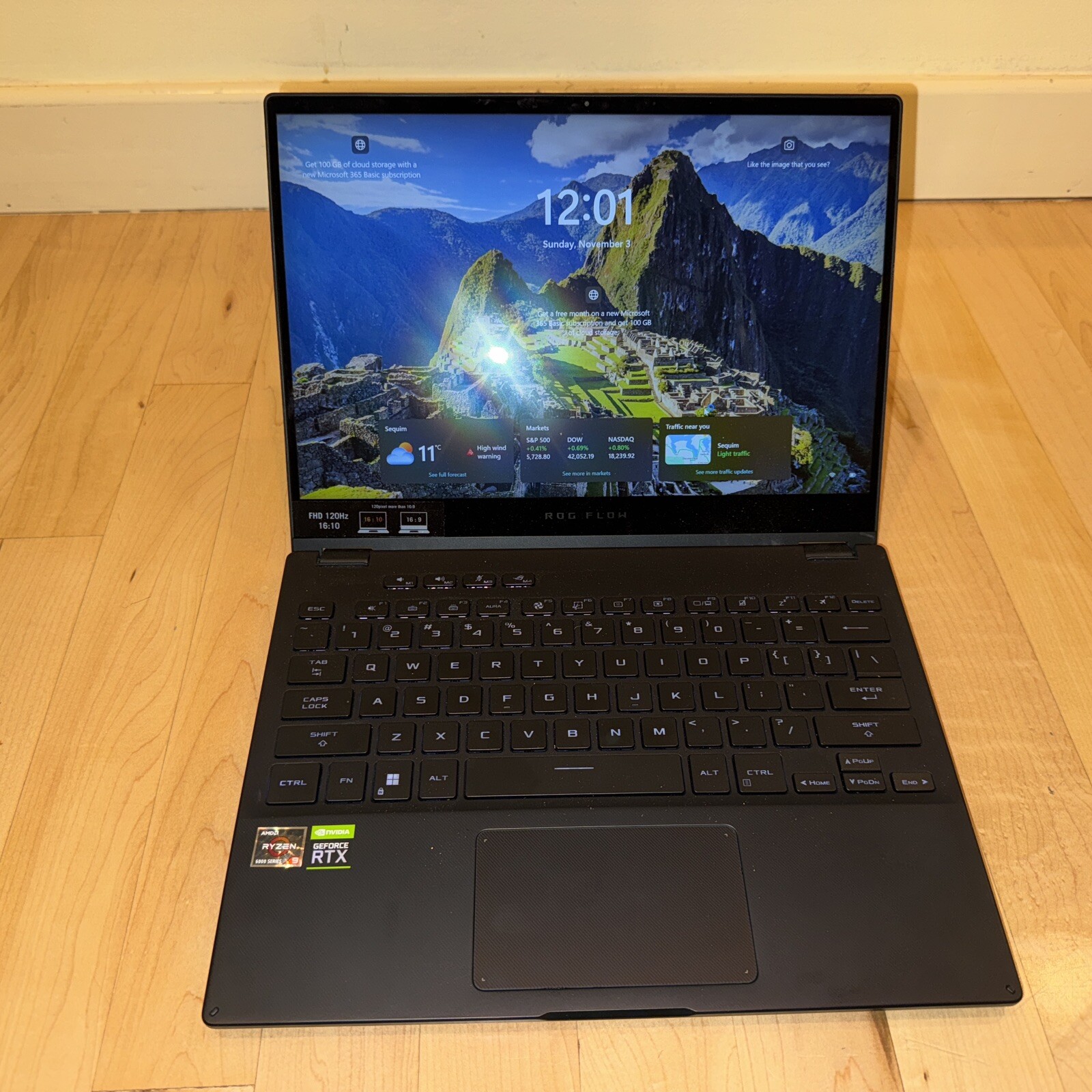 Asus ROG Flow Gaming Laptop X13 Ryzen 9 6900HS/16GB RAM/1TB SSD/RTX3050 Win11