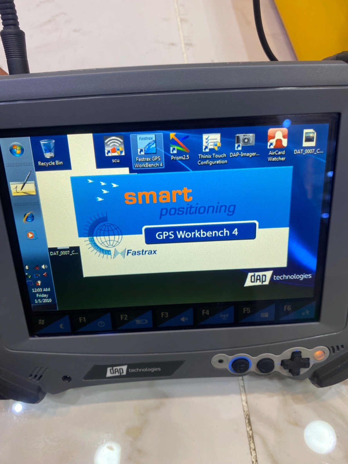DAP Technologies M9000 ,9000WBWV1 Rugged Tablet with CBCE840V-9 Docking station