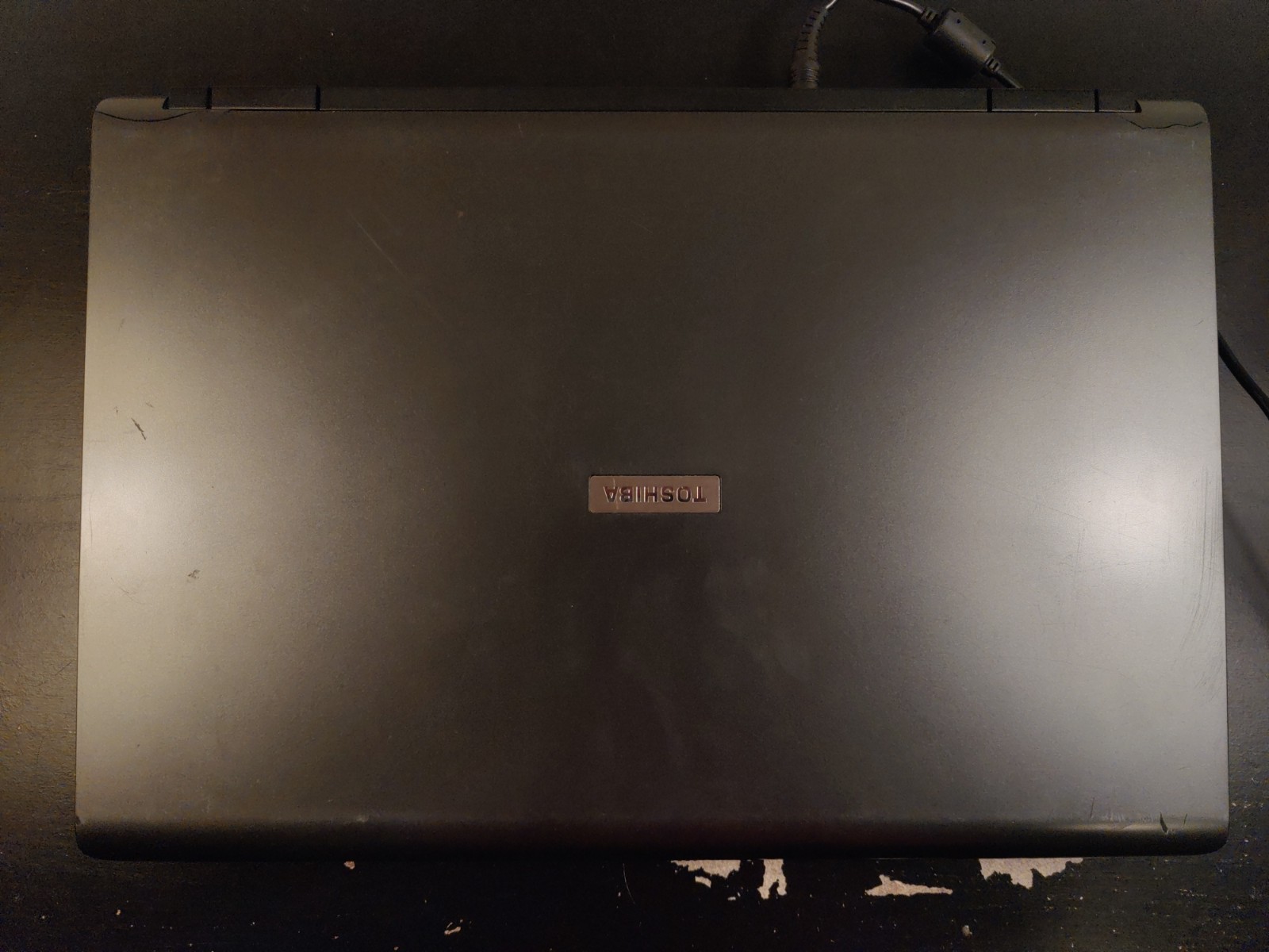 Toshiba Satellite P105 S6084 Retro Laptop Core 2 Duo 1GB RAM 160GB HDD w/charger