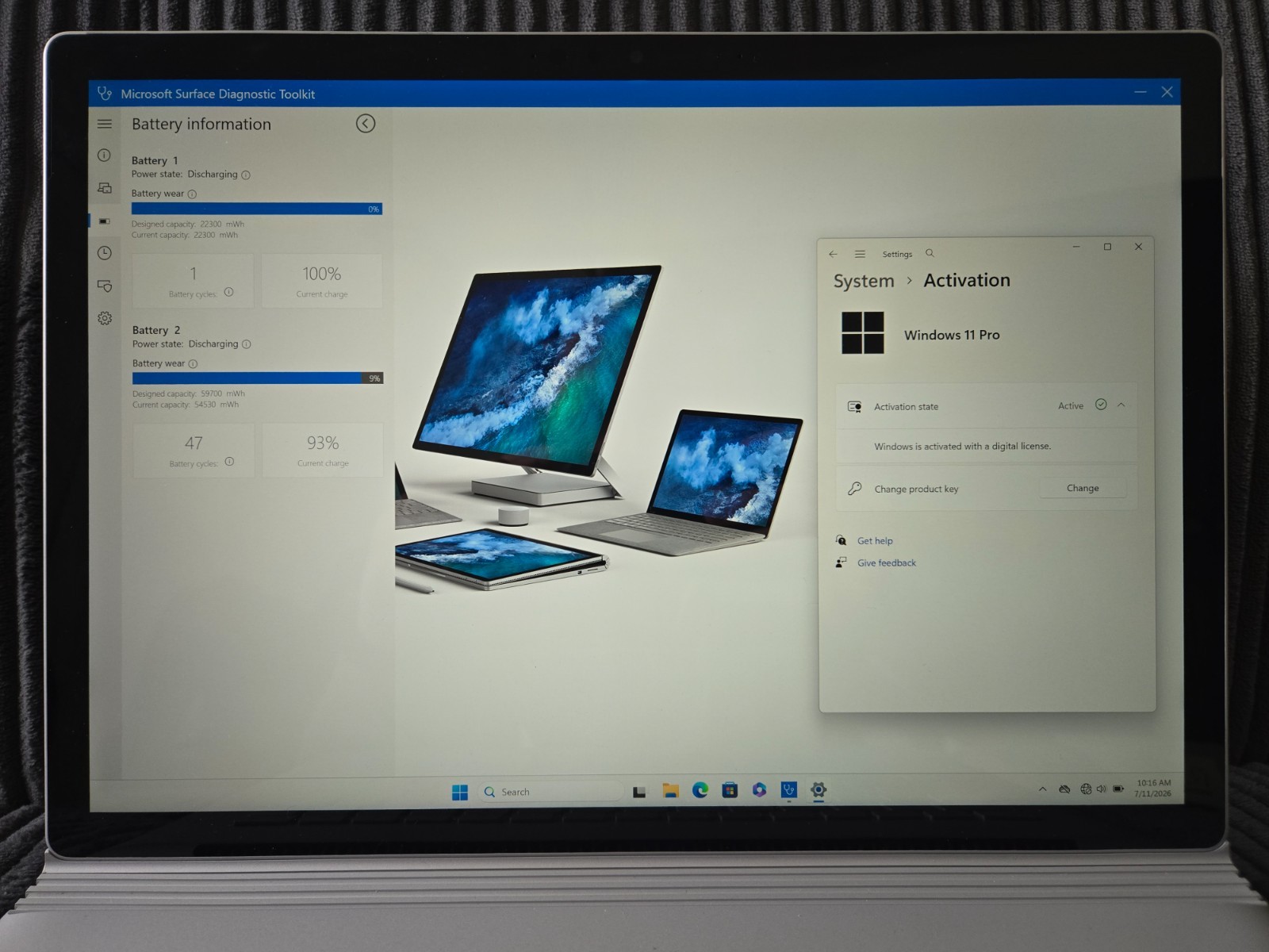 Microsoft Surface Book 3 15″ (256GB SSD, Intel i7-1065G7 GTX 1660 Ti 16GB RAM)