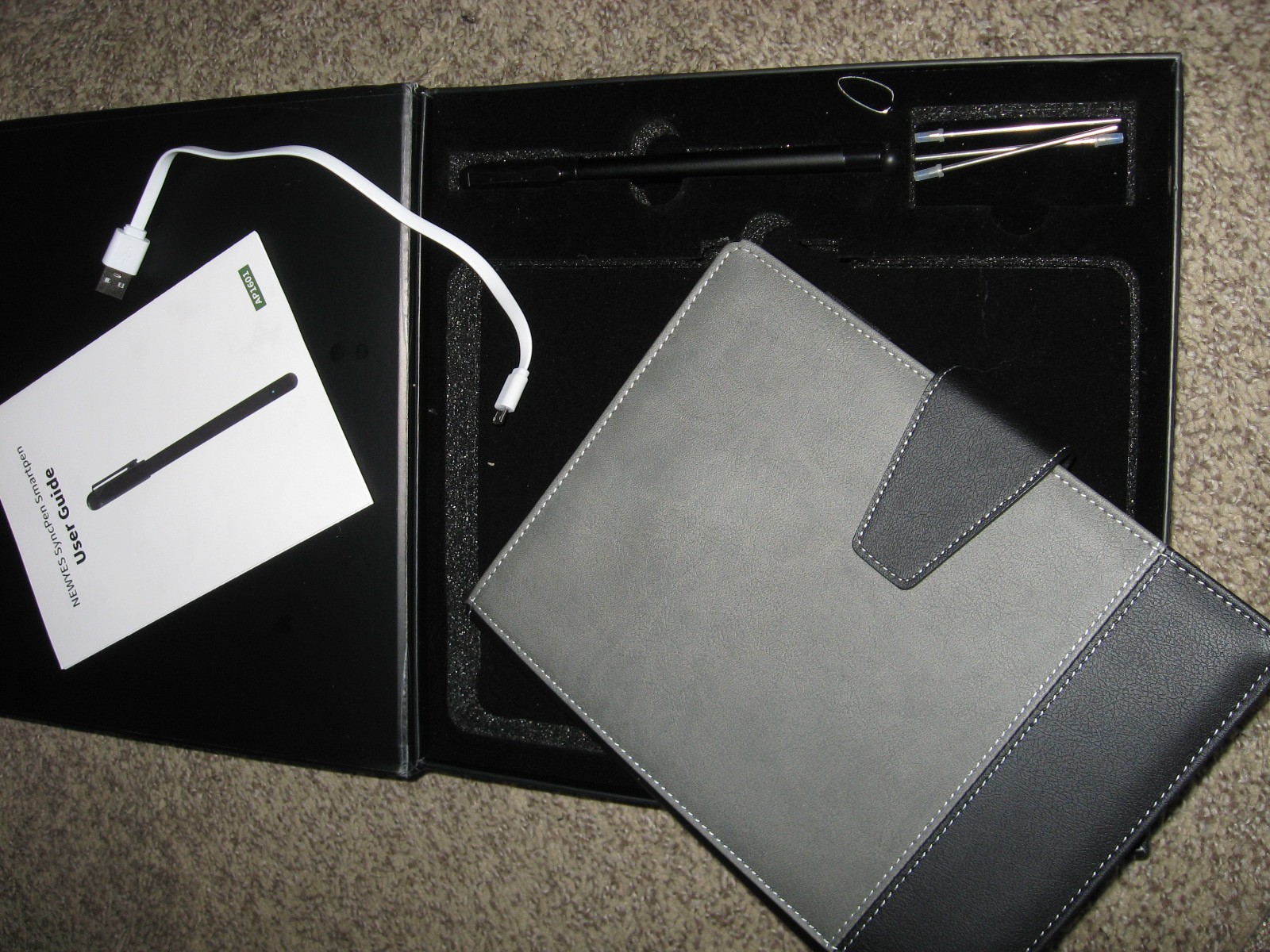 rmk99 Newyes Syncify Sync Pen Open Box-Pristine Book,Cord,3 Pen Refills st135