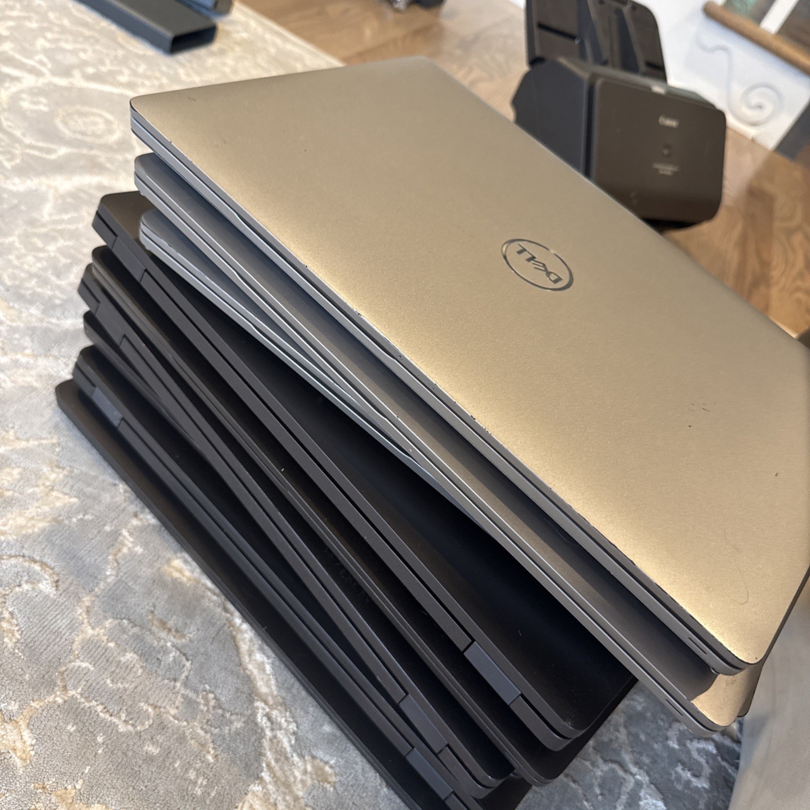 LOT OF 9 Dell Latitude 5500, 5510 Laptops i5,i7 8,16gb Varying Condition NO SSD